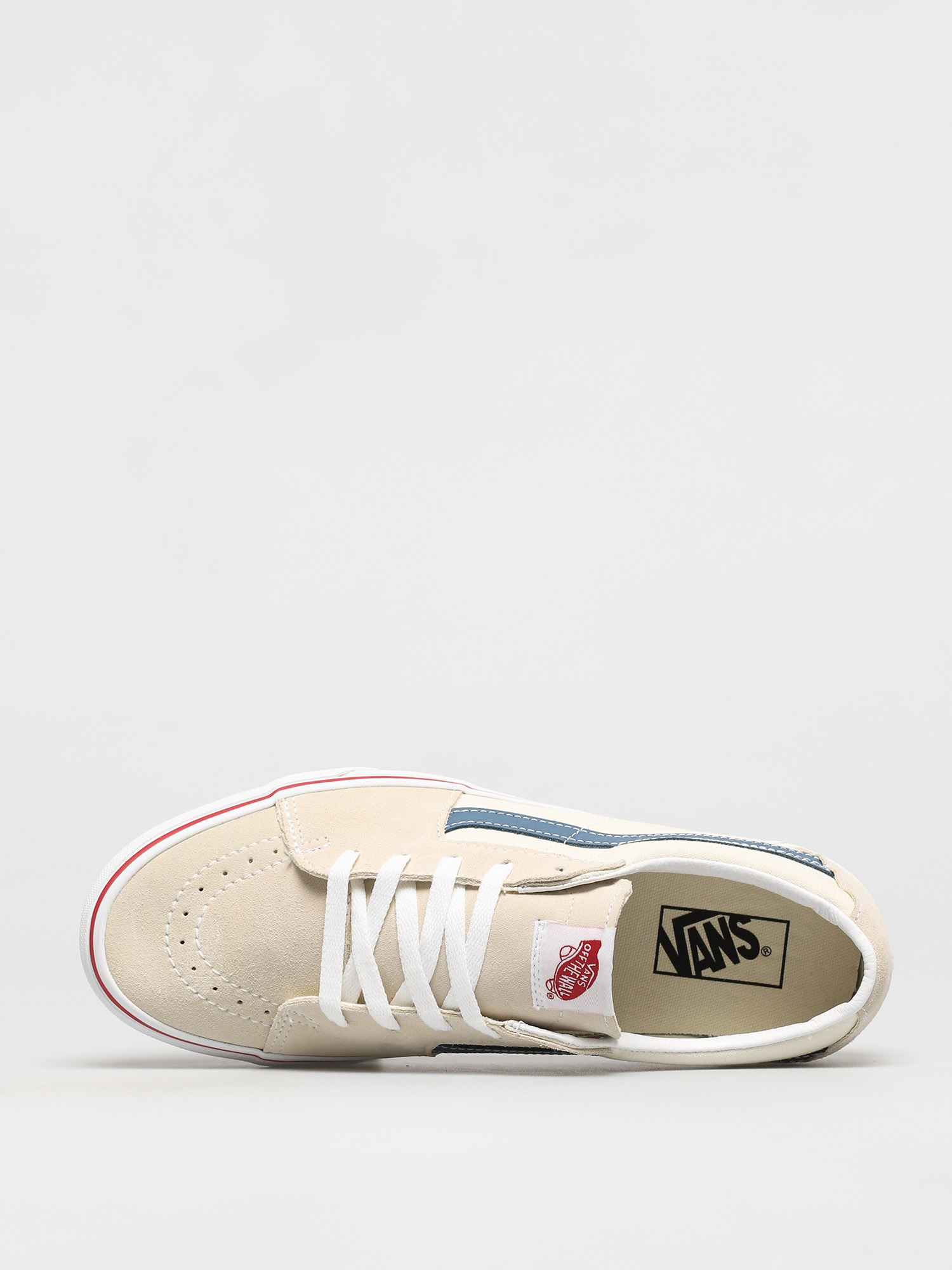 vans sk8 low classic white navy