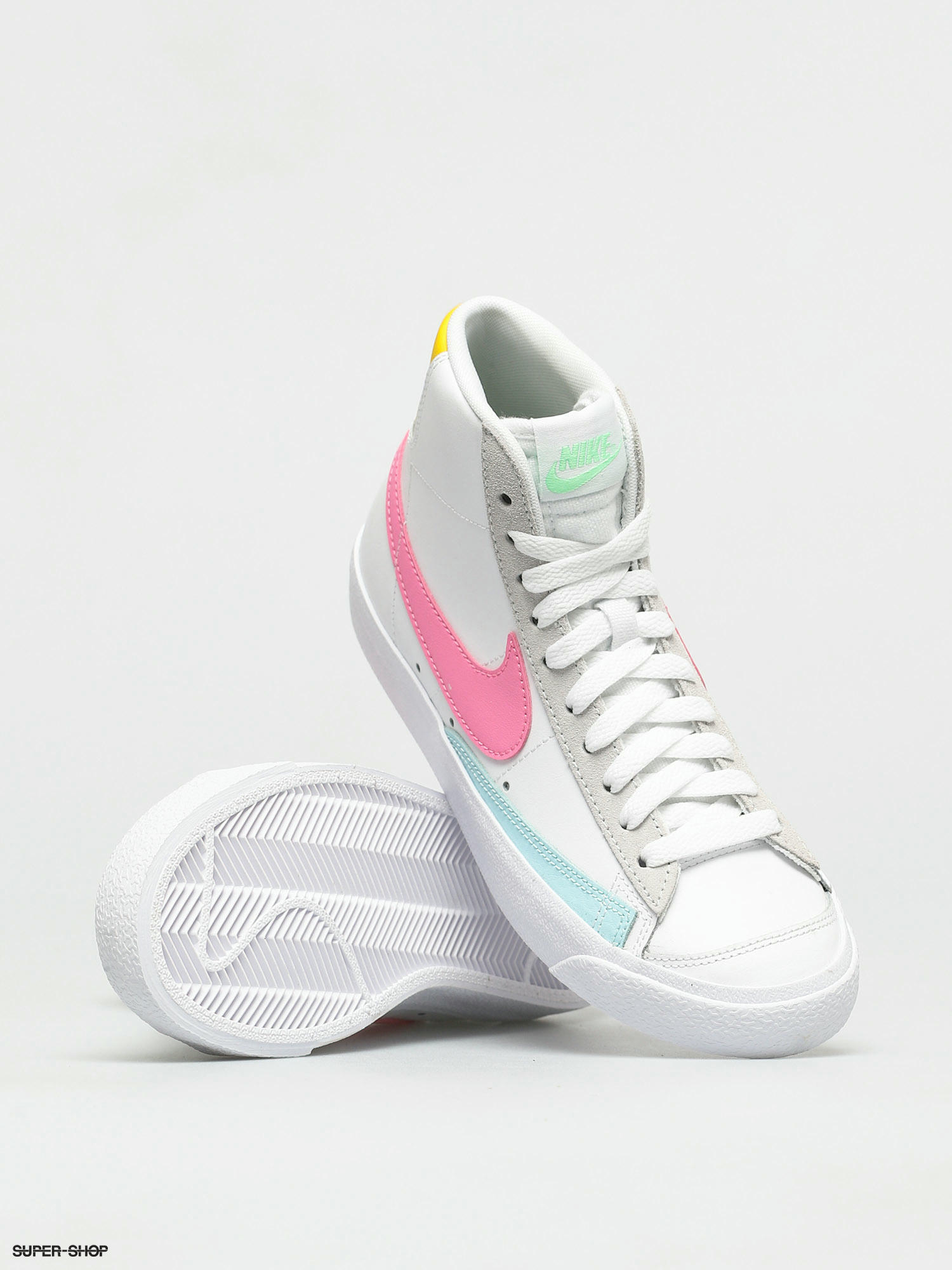 nike blazer mid 77 pink glow