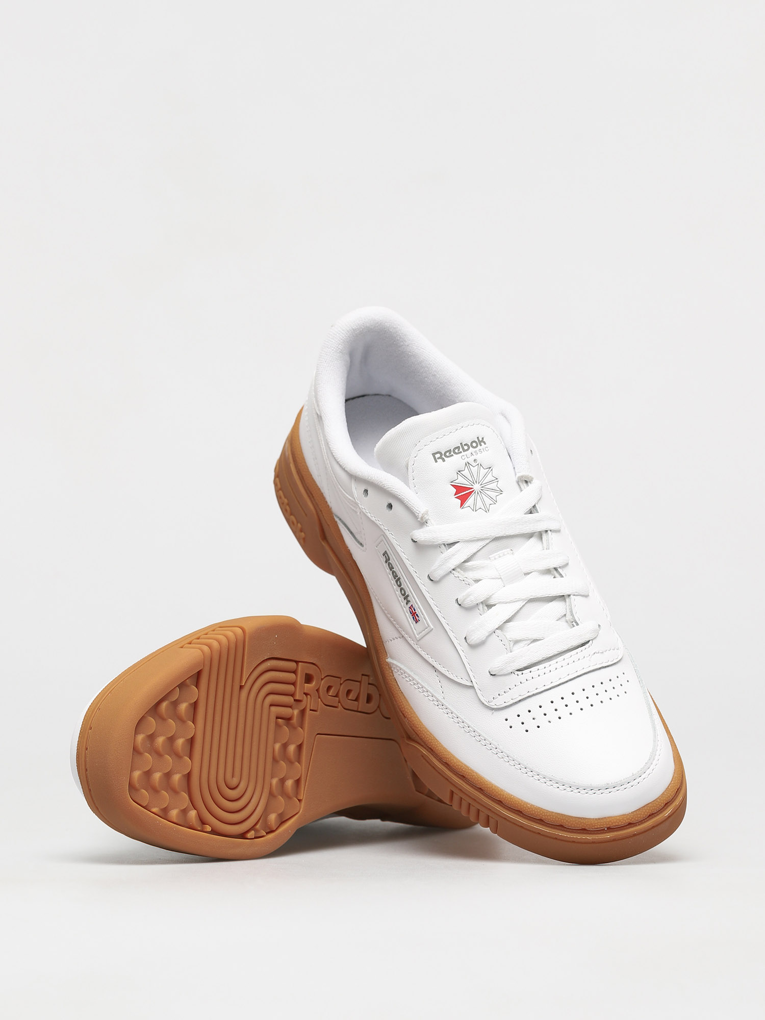 reebok club white