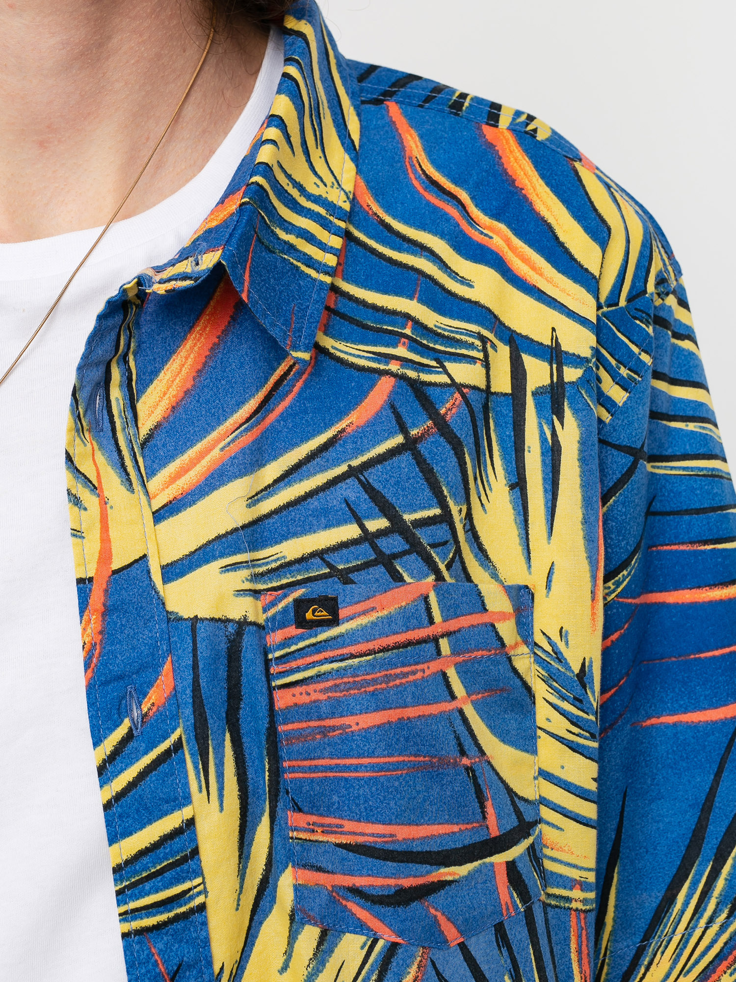 Quiksilver Subtropic Shirt (parisian night tropical print)