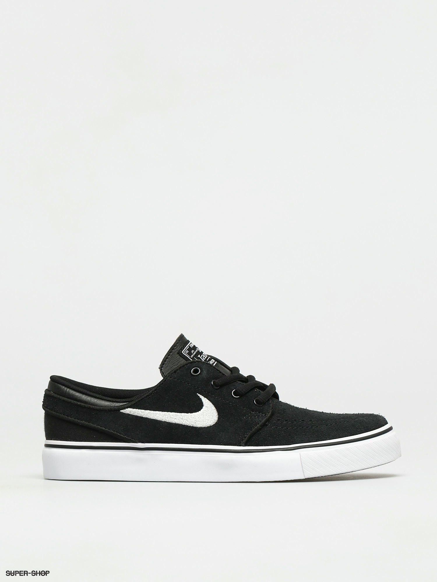 Nike SB Shoes Stefan Janoski GS black white gum med brown