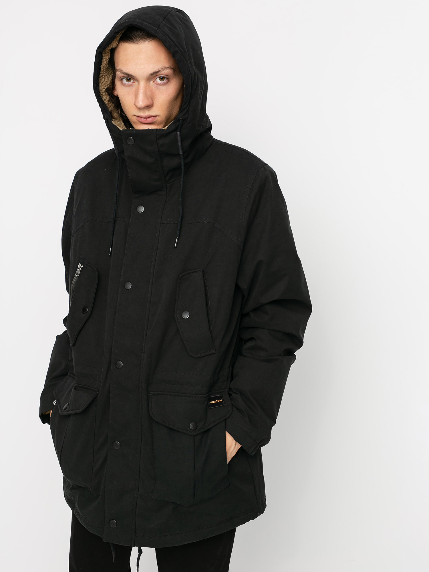 Volcom Starget 5K Parka Jacket (black)