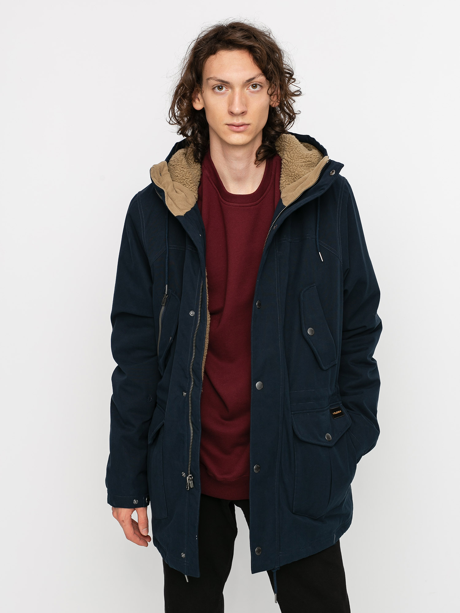 Volcom Starget 5K Parka Jacket (navy)