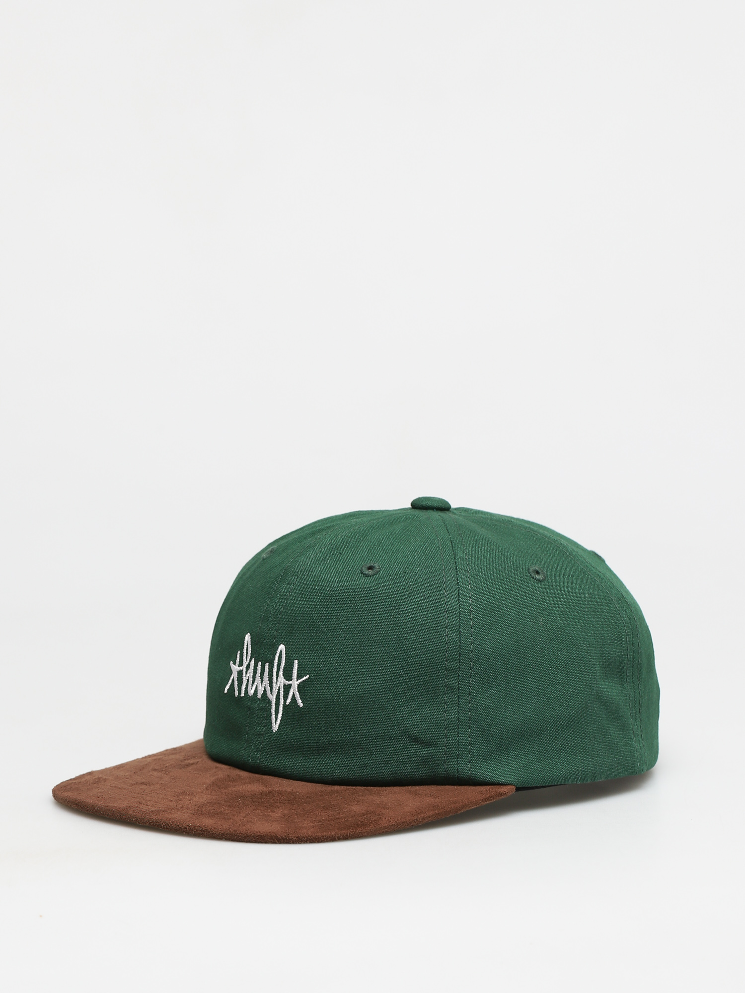 HUF Haze Contrast 6 Panel ZD Cap - Grün (forest)