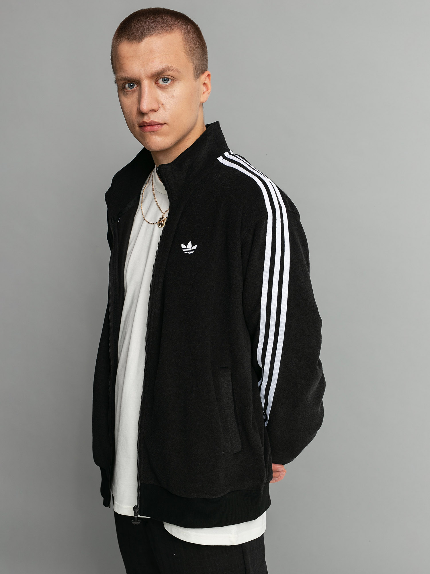 adidas Bouclette Sweatshirt (black/white)