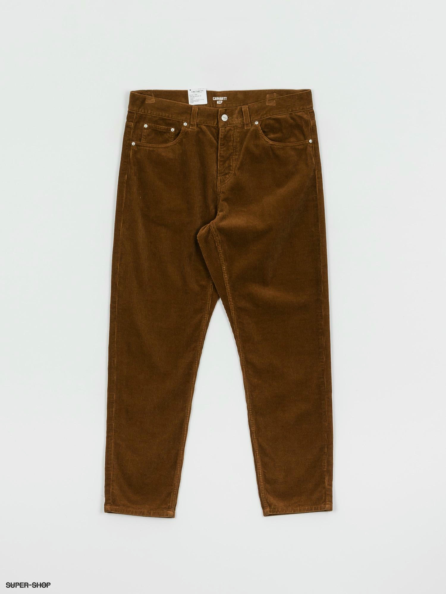 carhartt newel pant brown