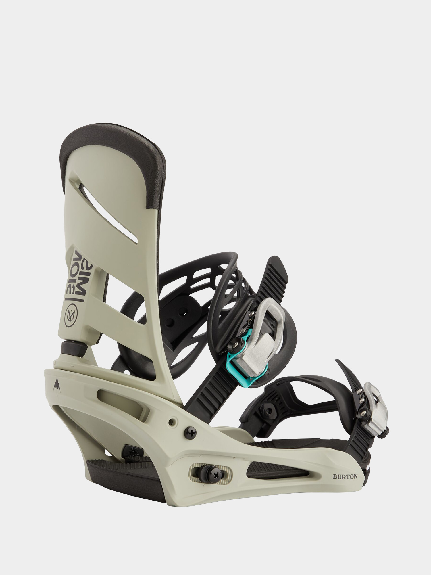 Burton Mission Snowboard bindings - green (gray/green)