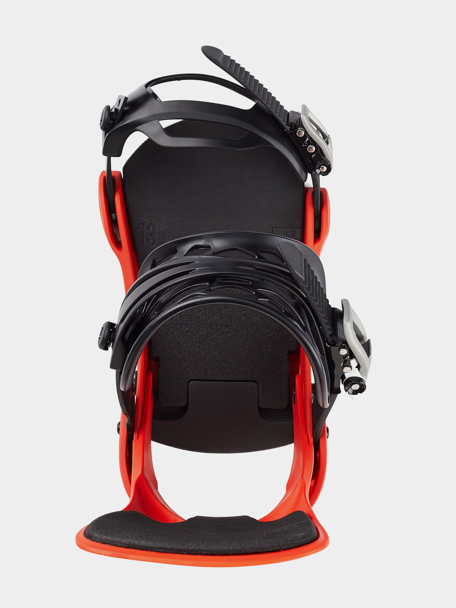 Mens Burton Cartel Snowboard bindings (bright red)