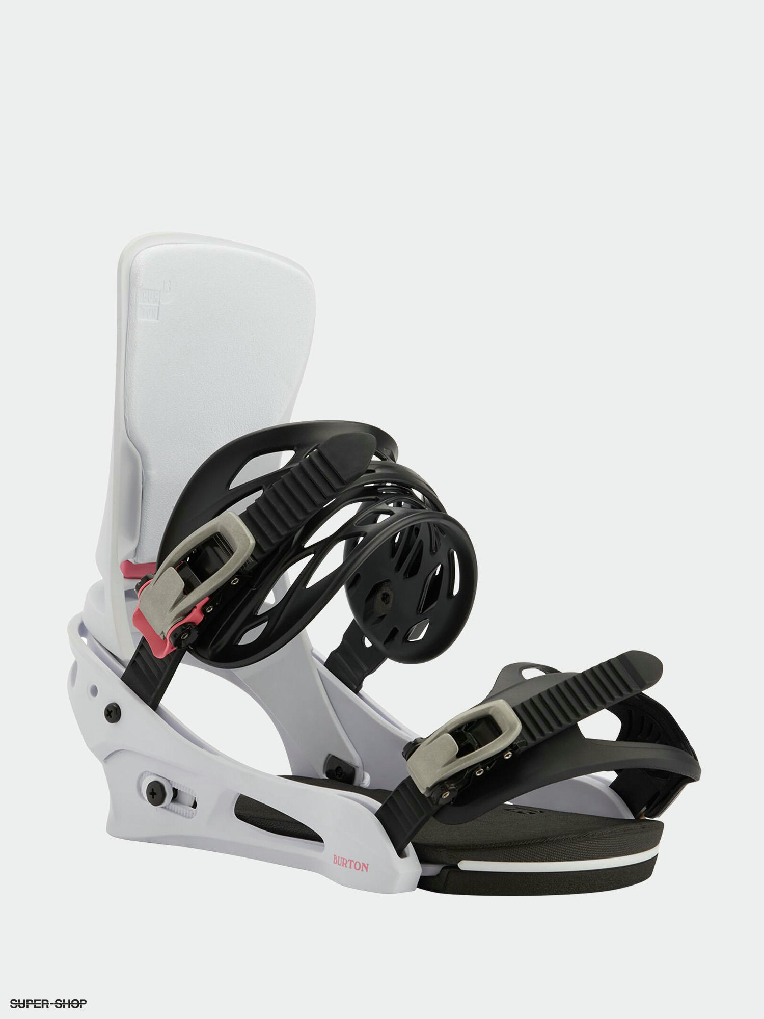 Mens Burton Cartel Snowboard bindings miami white