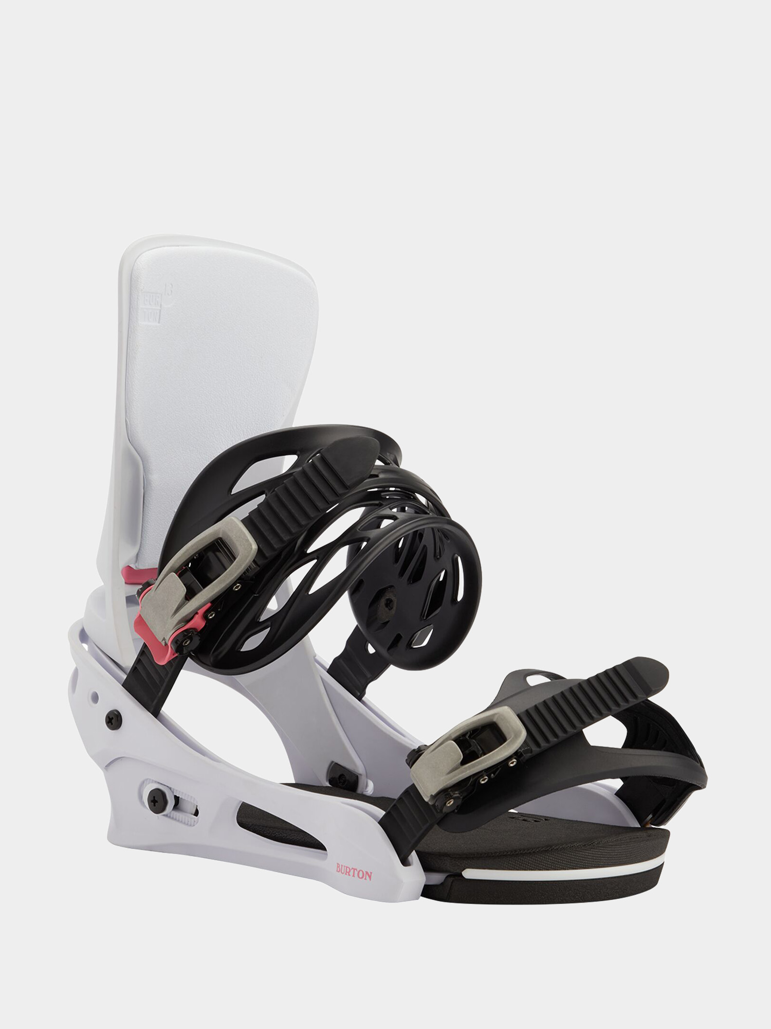 Mens Burton Cartel Snowboard bindings (miami white)