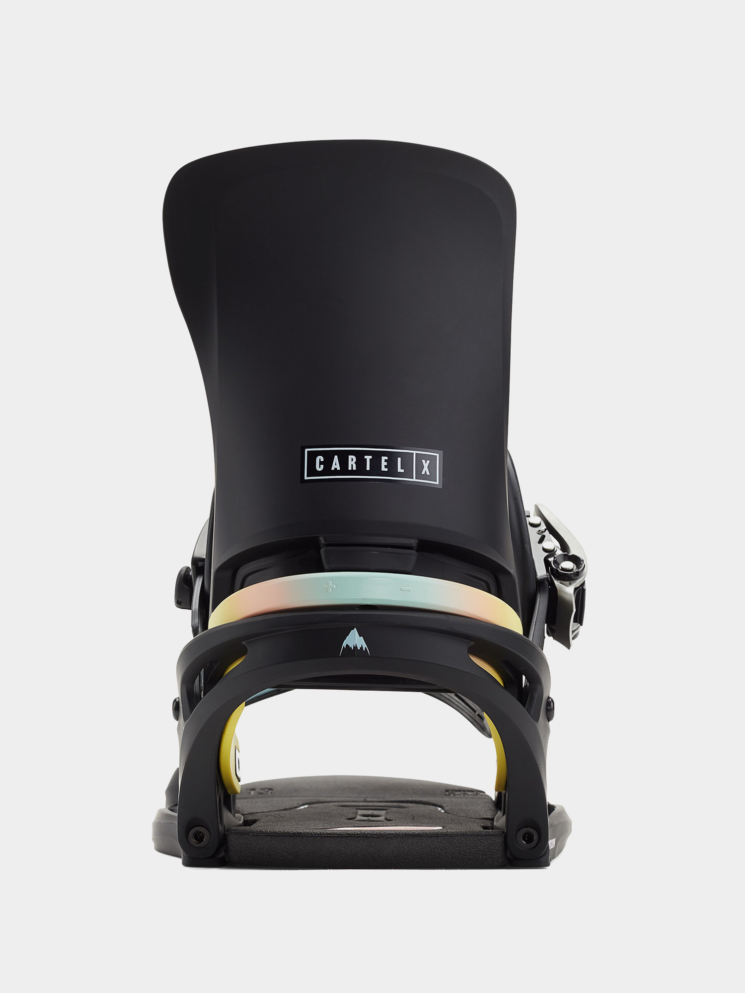 Mens Burton Cartel X Est Snowboard bindings (black/multi)