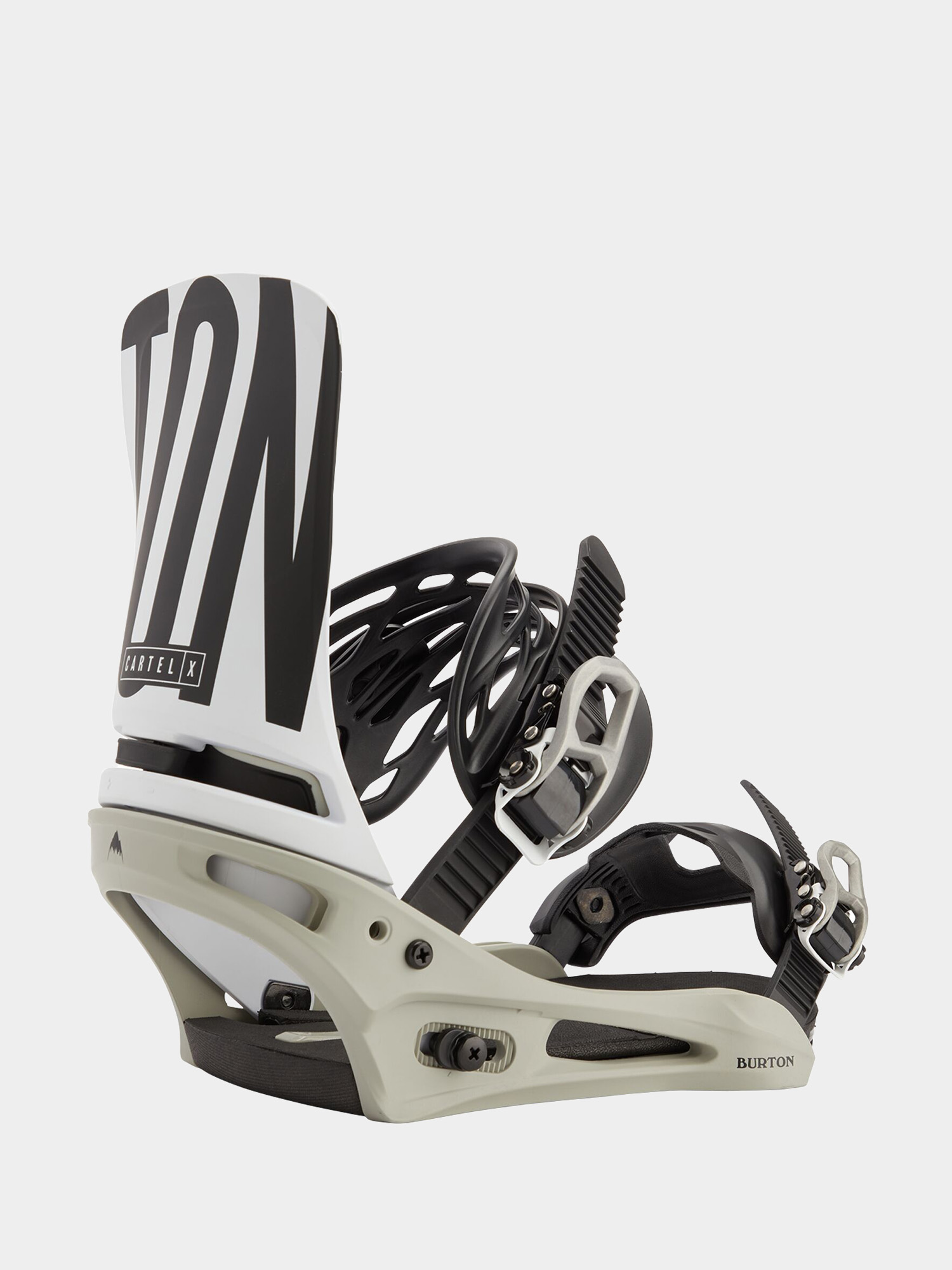 Burton Cartel X Snowboard Bindings Team Gray