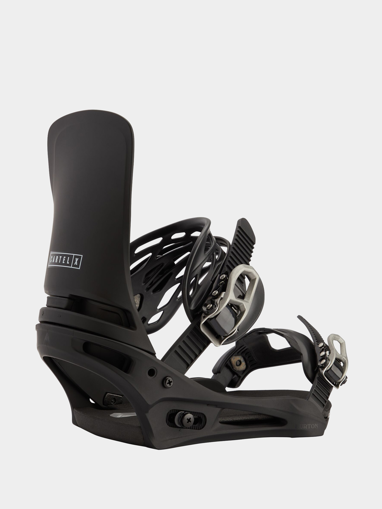 Mens Burton Cartel X Reflex Snowboard bindings (black)