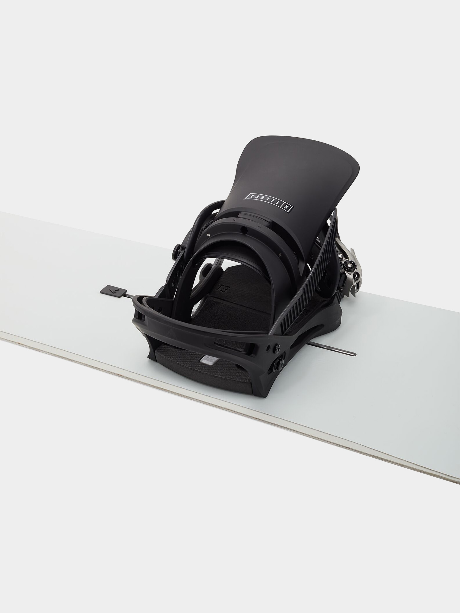 Mens Burton Cartel X Reflex Snowboard bindings (black)