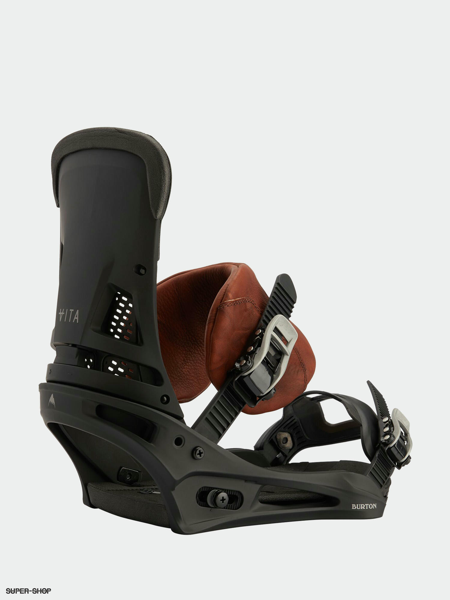 Burton Malavita Snowboard bindings (marbled leather)