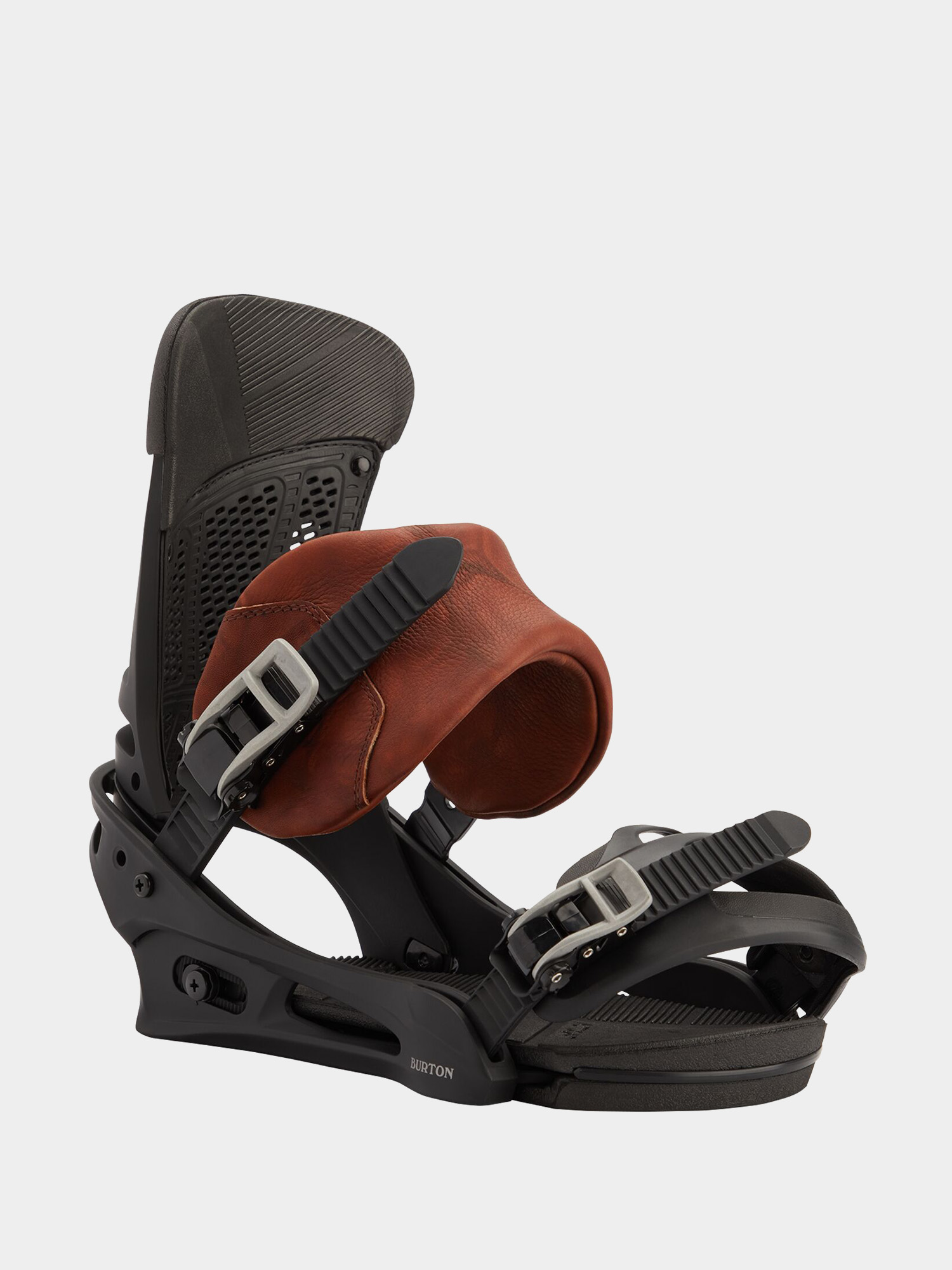 Burton Malavita Snowboard bindings - black (marbled leather)