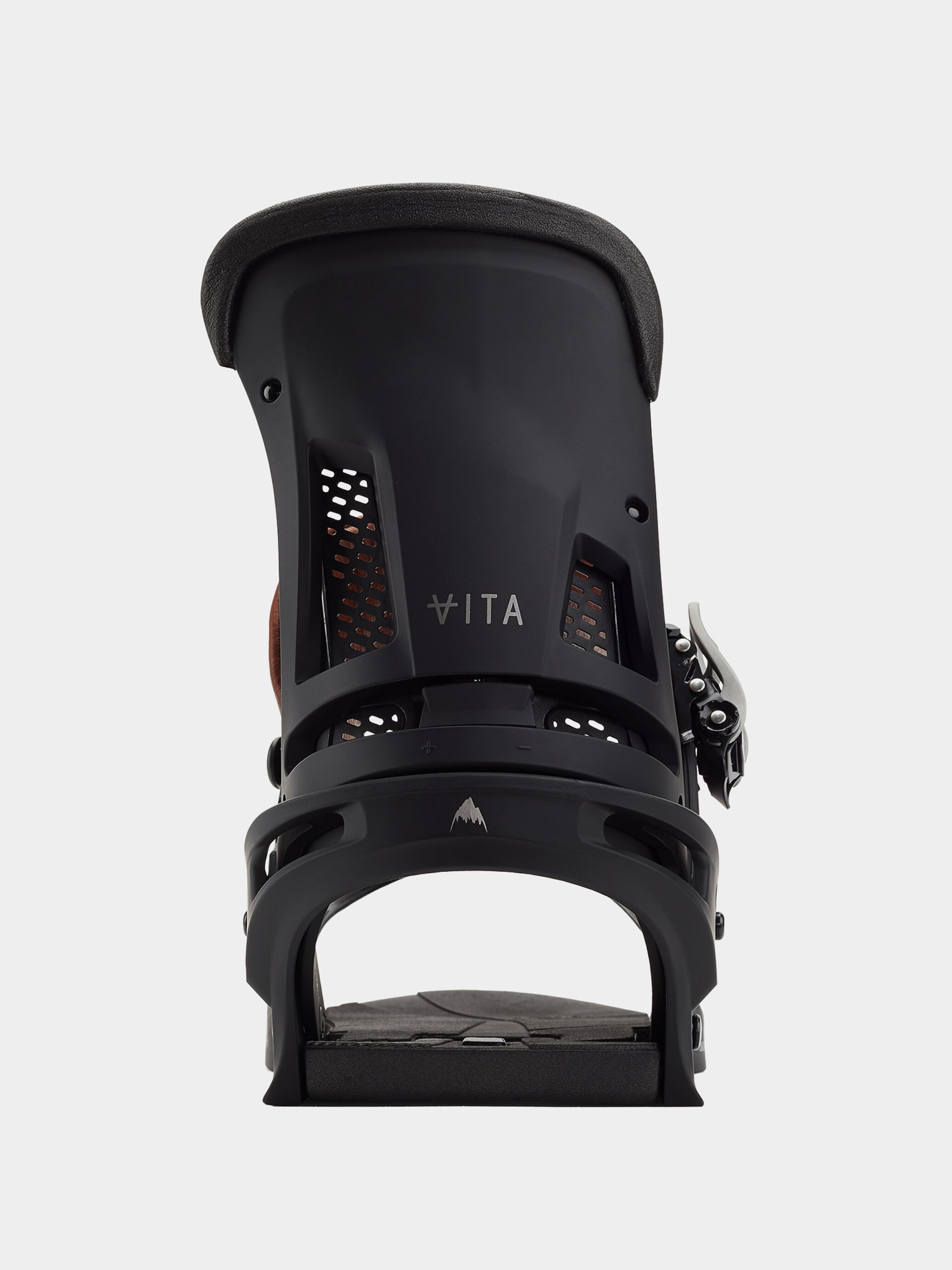 Burton Malavita Snowboard bindings - black (marbled leather)