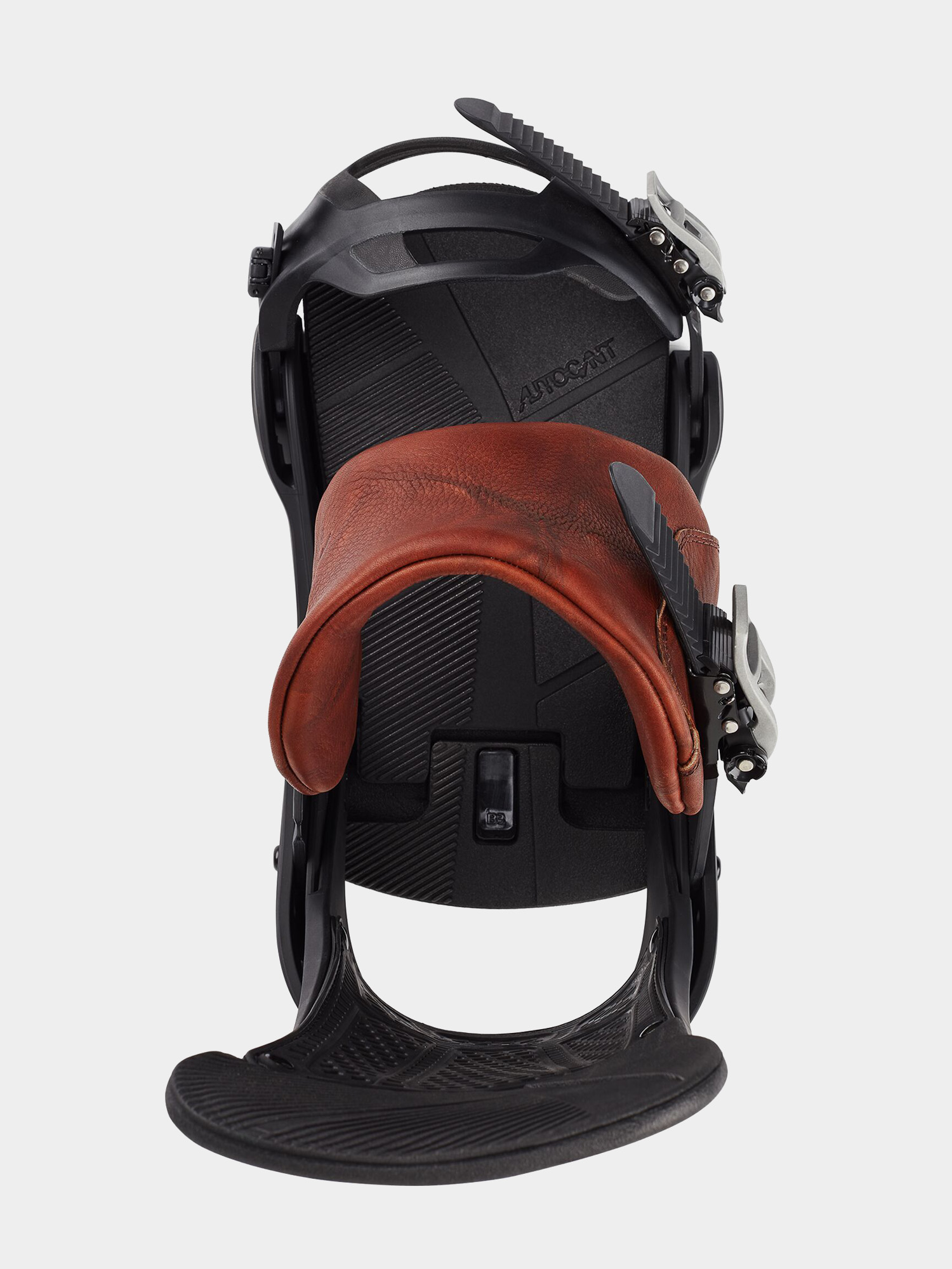 Burton Malavita Snowboard bindings - black (marbled leather)