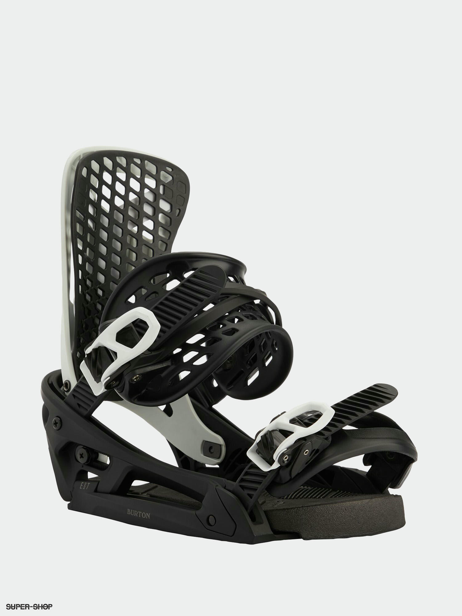 Mens Burton Genesis Est Snowboard bindings black chalk