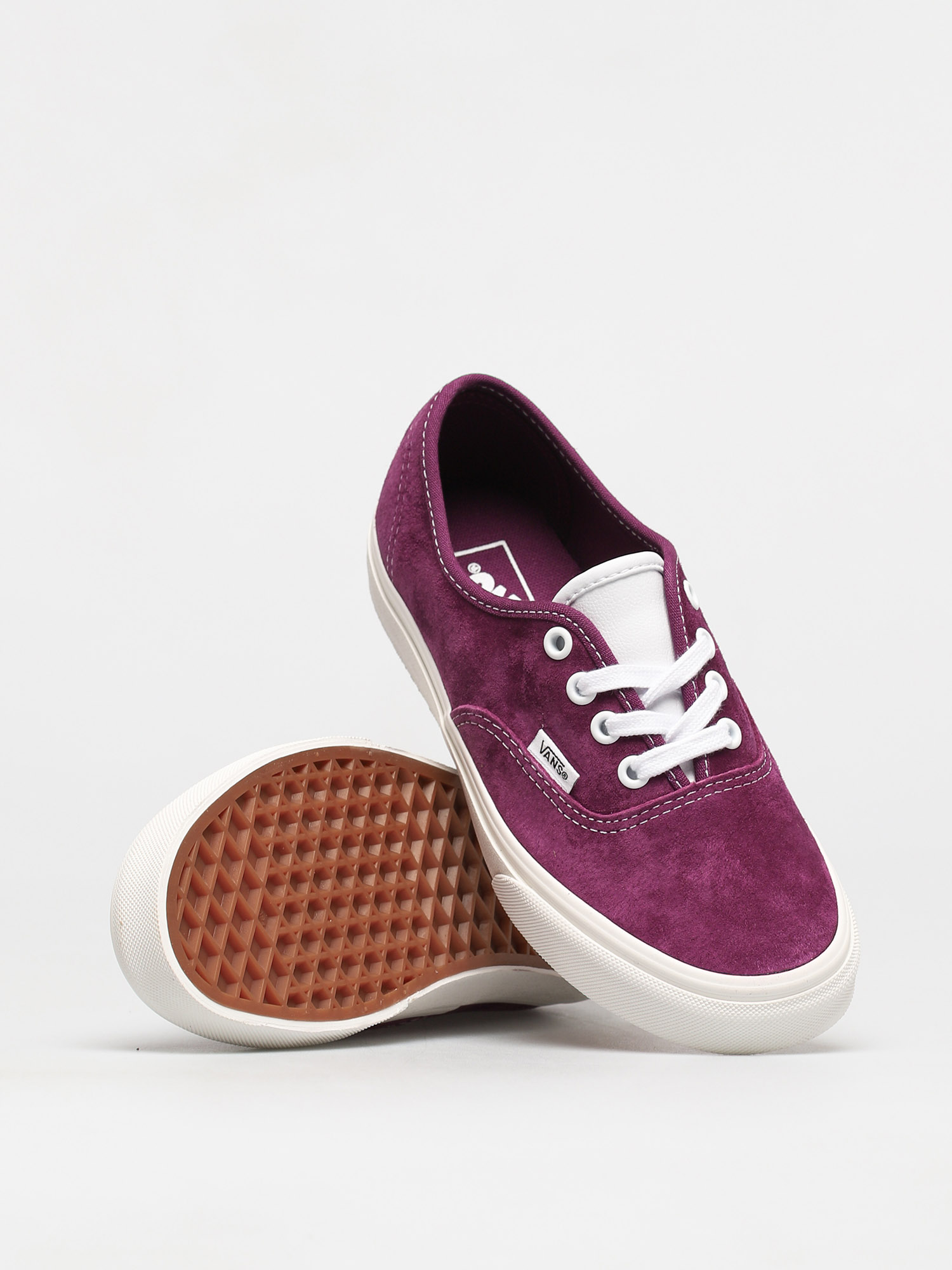 vans maroon suede