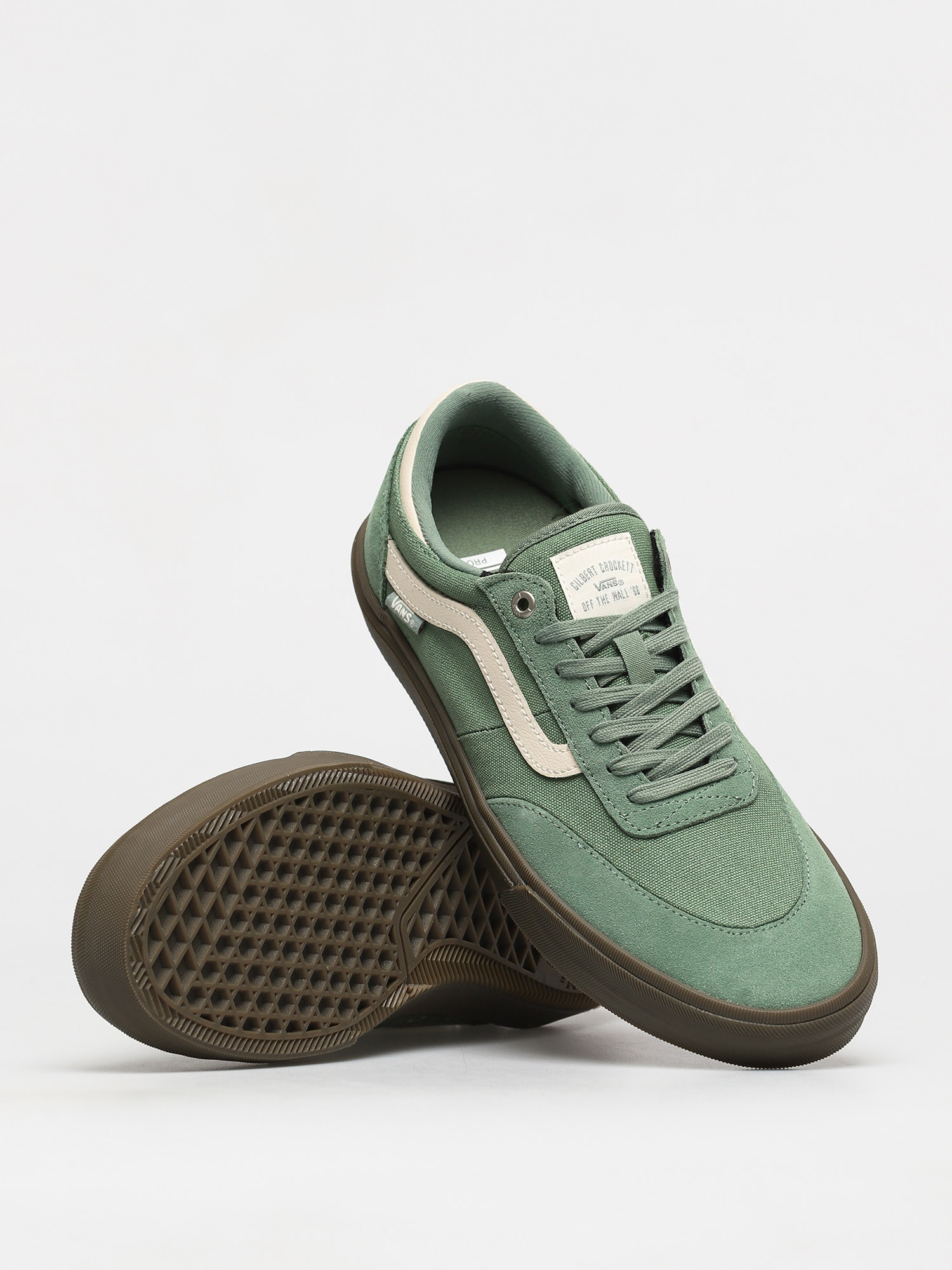 Vans Gilbert Crockett 2 Pro Shoes (dark gum/hedge green)