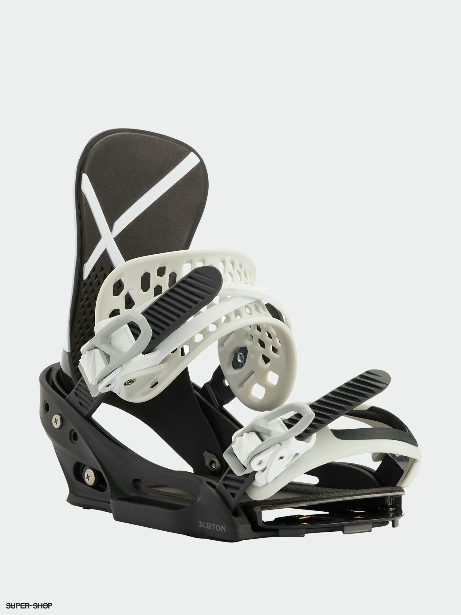 Burton X Est Snowboard bindings (white/black)