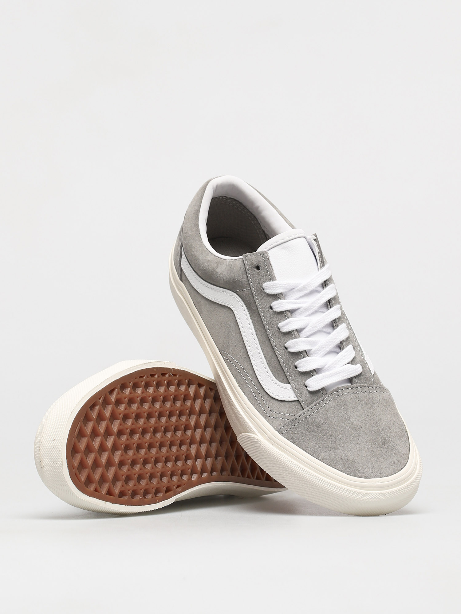 Vans old skool pig suede clearance grey