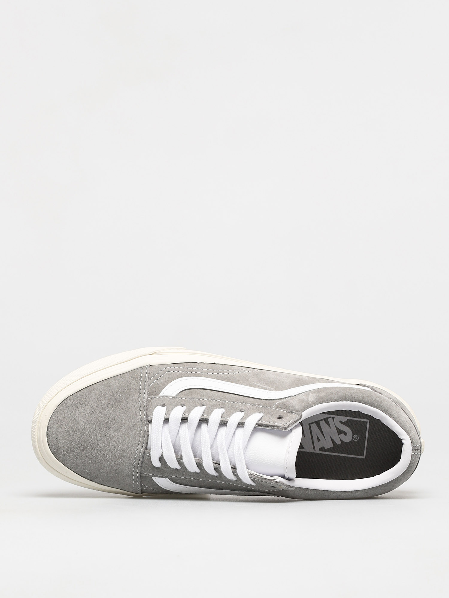 Vans Old Skool Schuhe (pig suede/drizzlesnowwht)