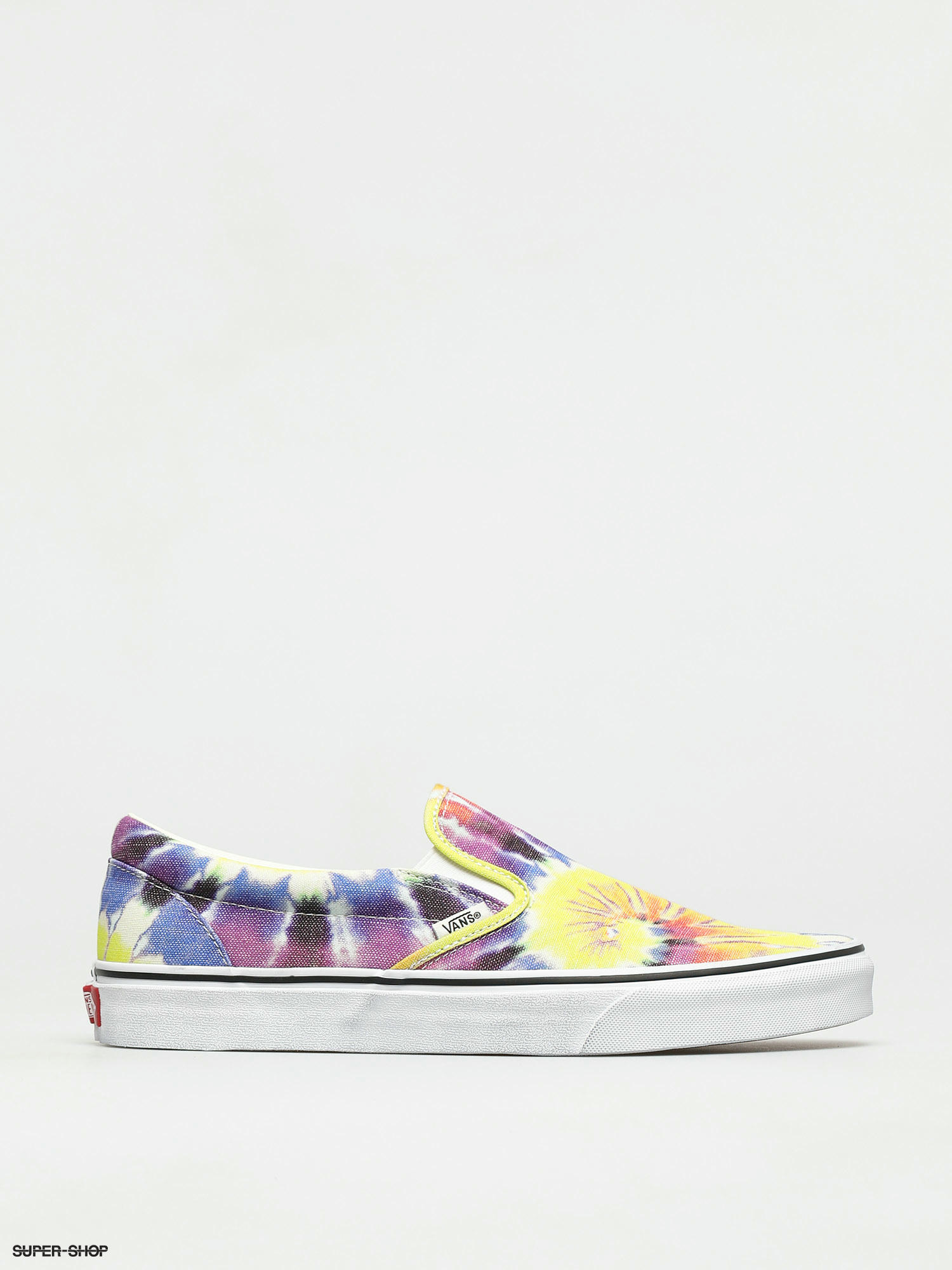 vans slip on washed tie dye canvas sneaker