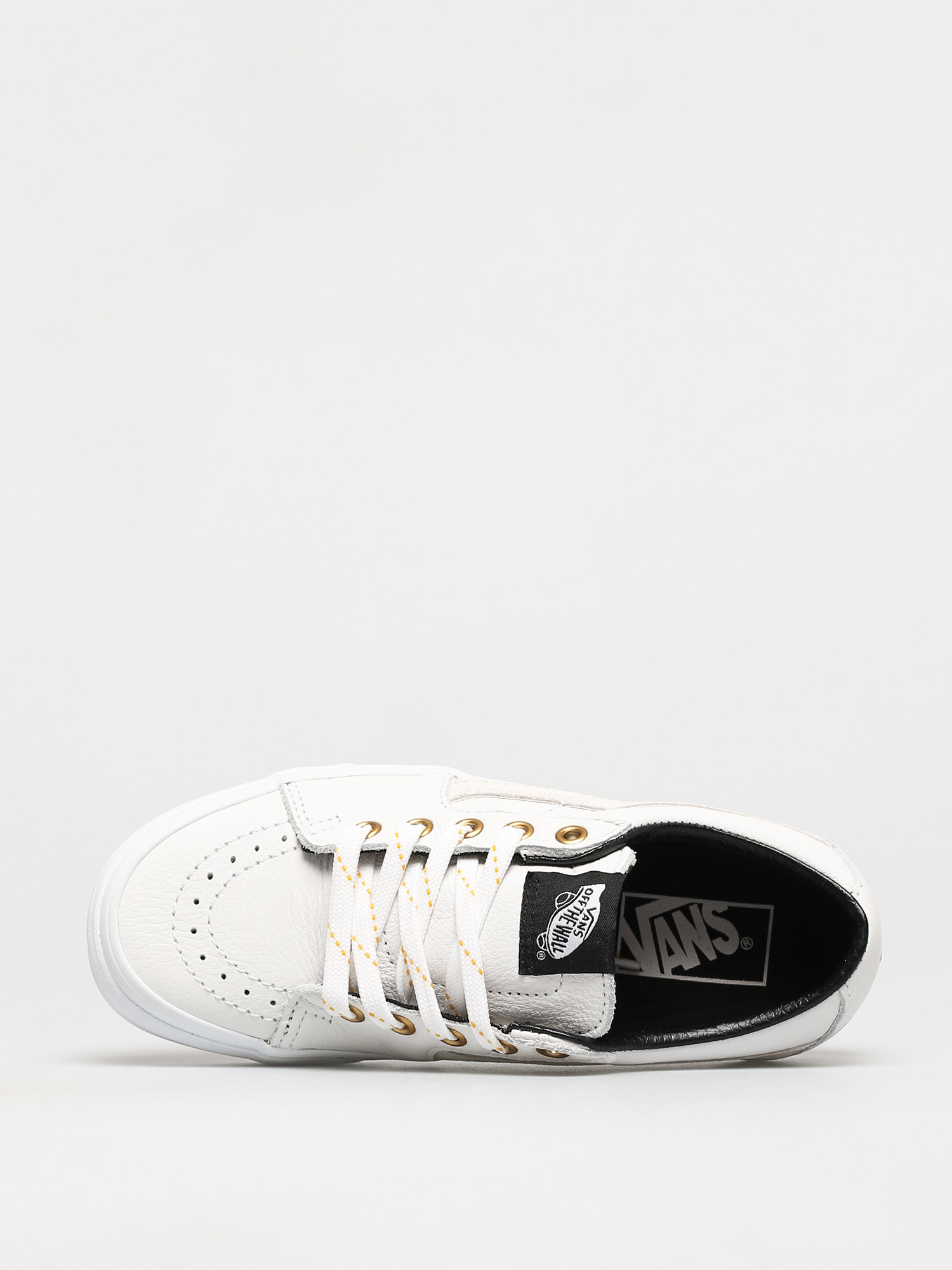 vans authentic leather true white