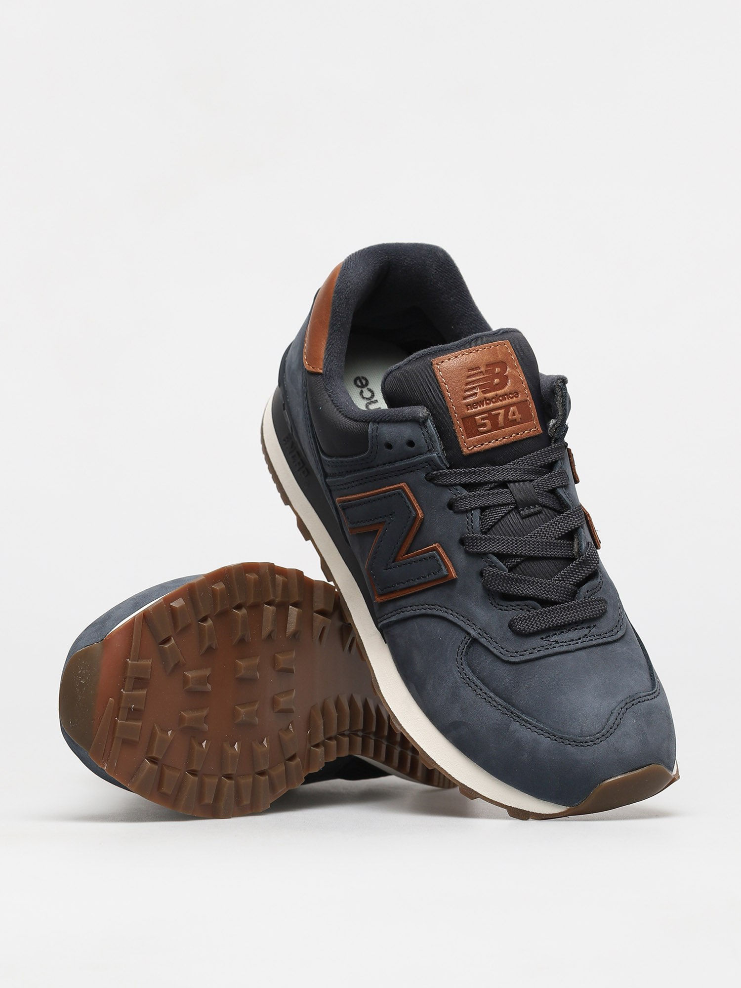 New Balance 574 Shoes (navy)