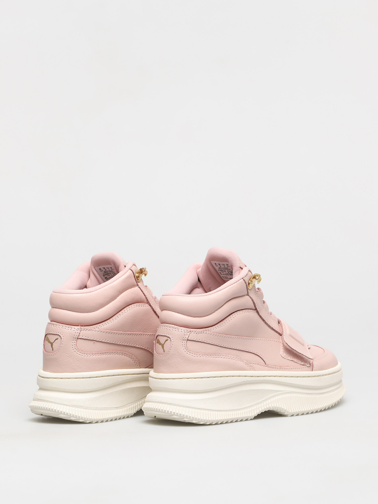 puma pink shoes zip