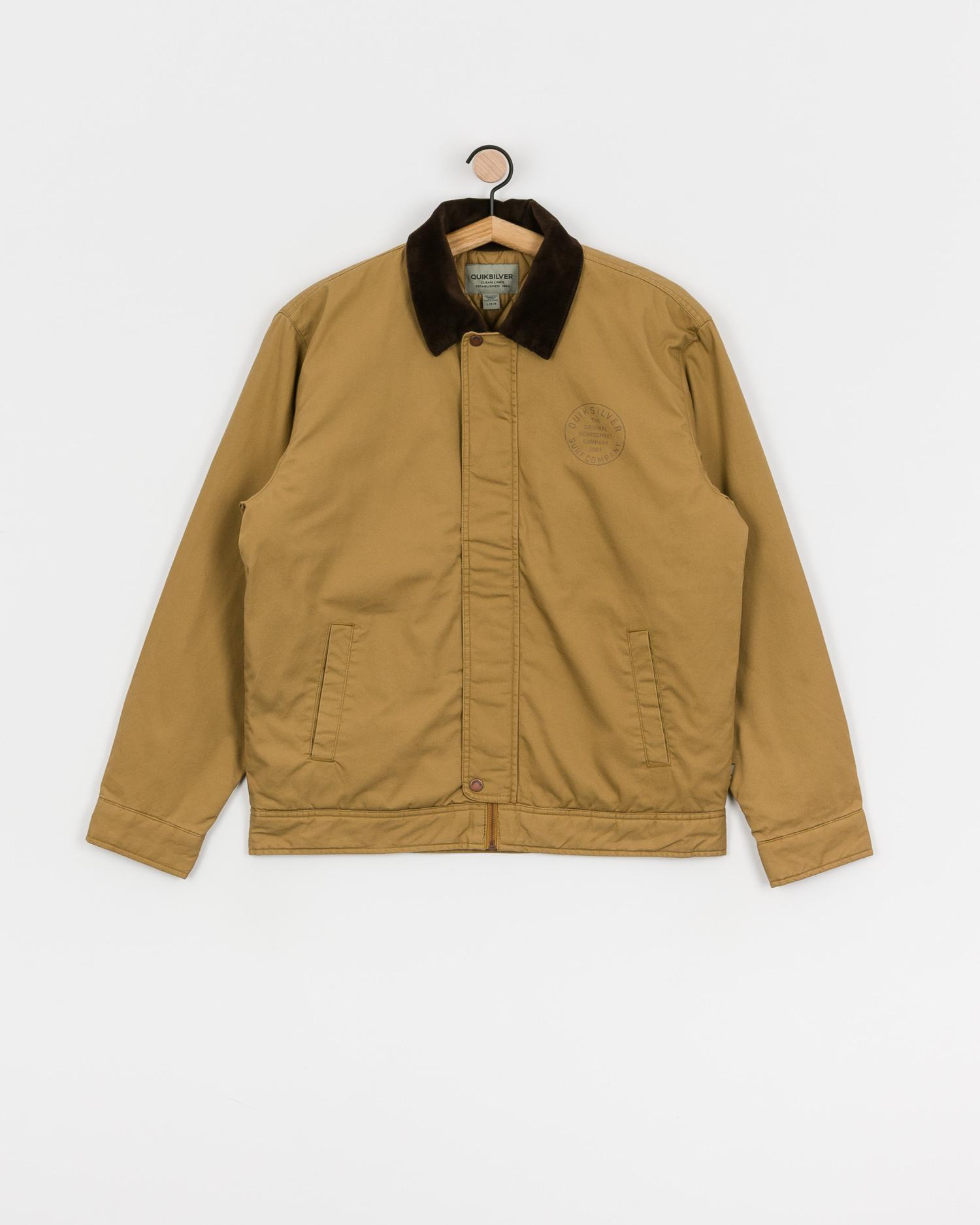 Quiksilver Canvas Cord Collar Jacket (dull gold)