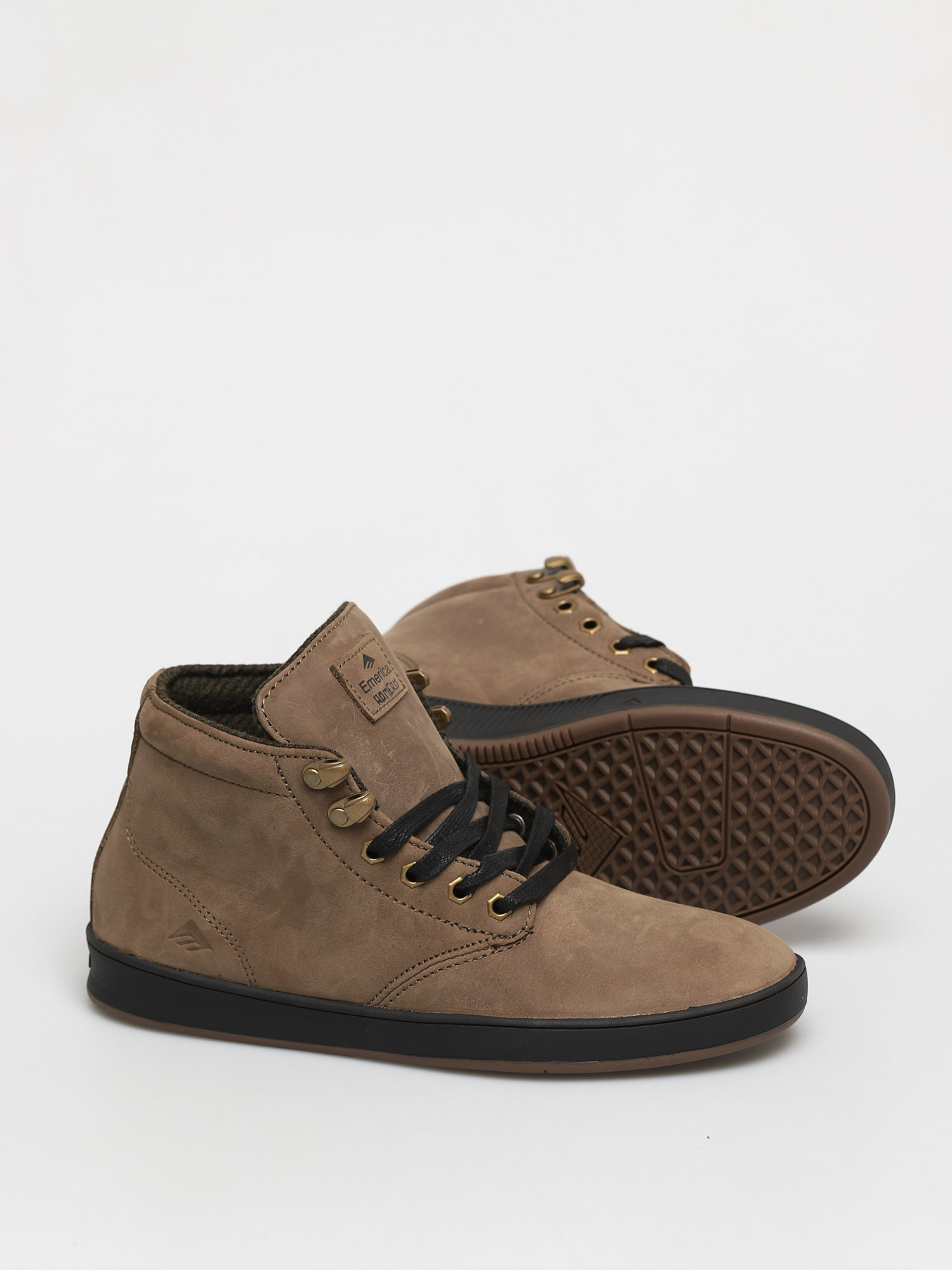 Emerica Romero Laced High Shoes (brown/gold/black)