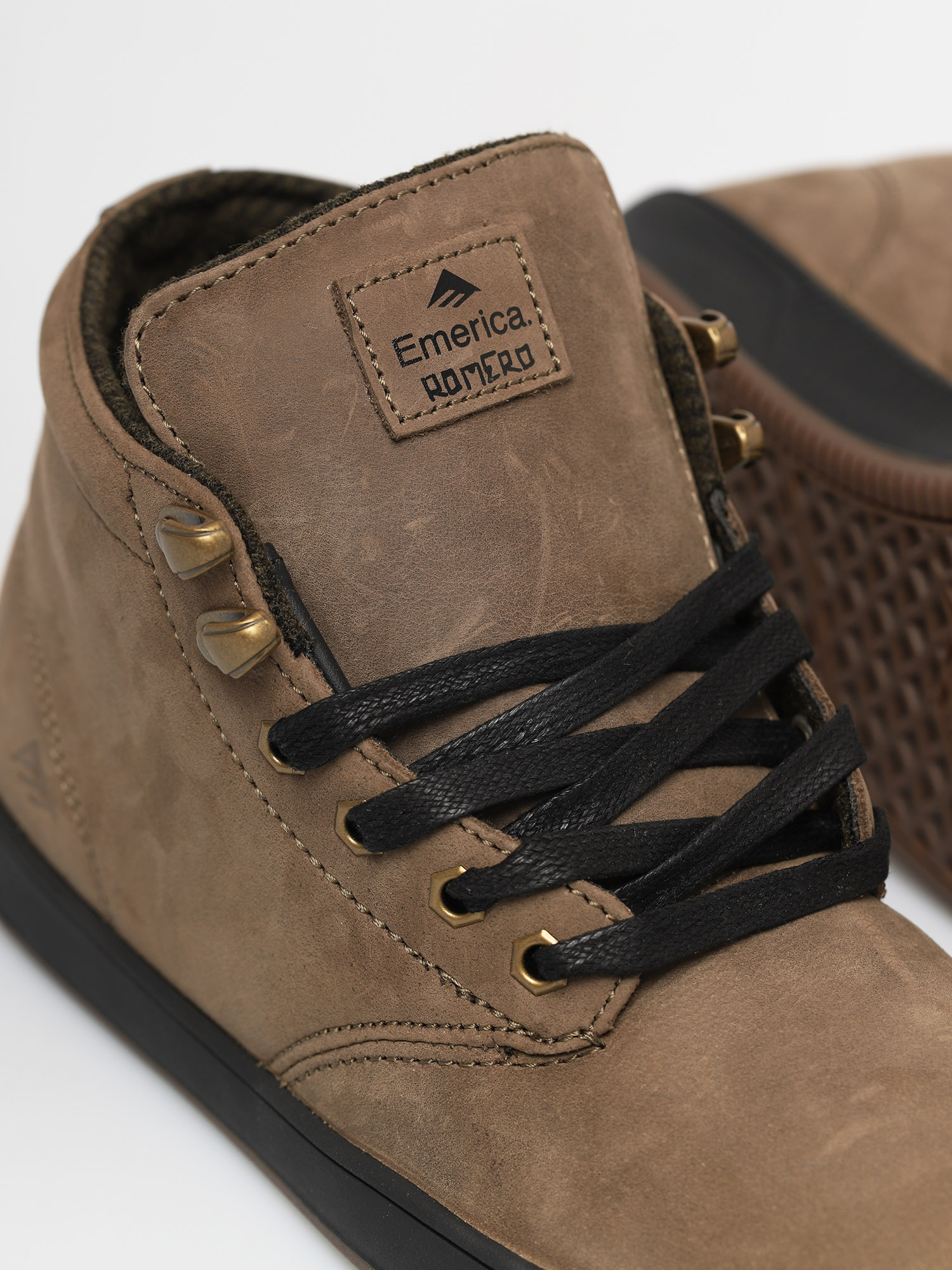 Emerica Romero Laced High Schuhe (brown/gold/black)