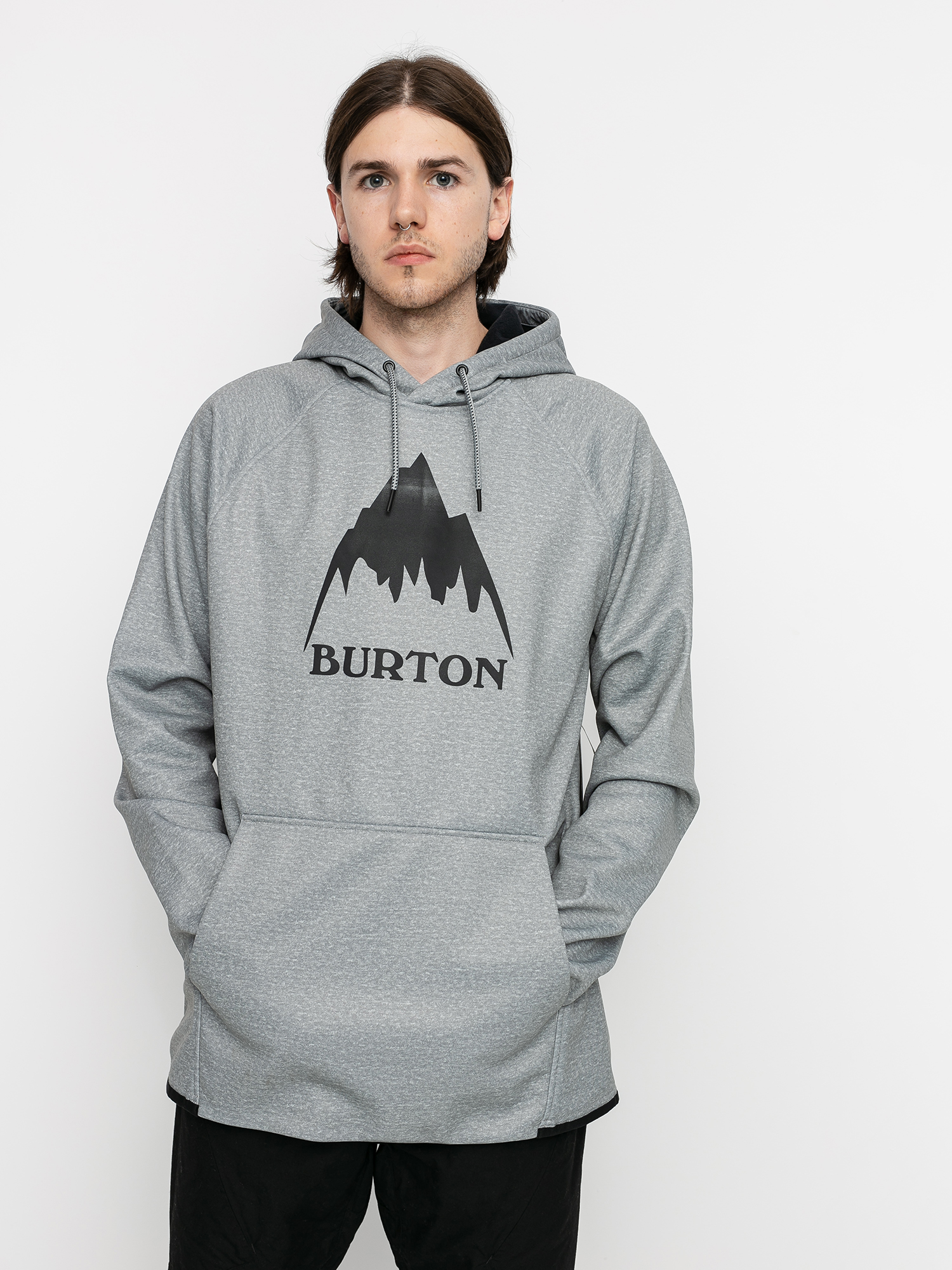 Burton Crown Weatherproof HD Hoodie (gray heather)