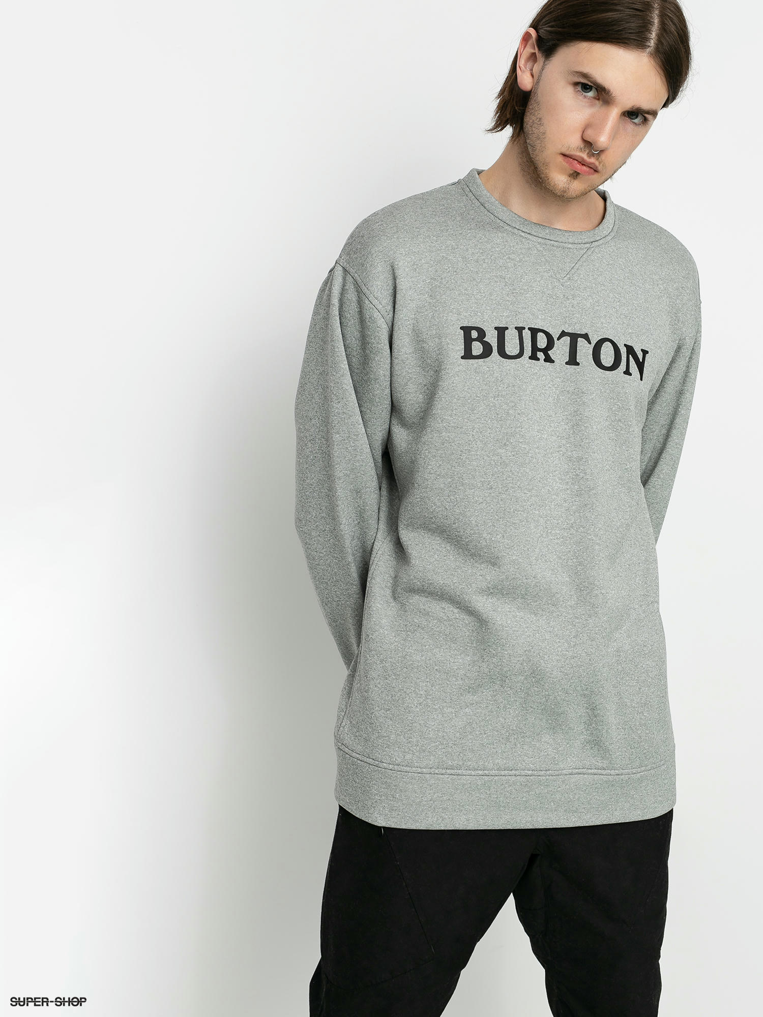 Burton Oak Active sweatshirt gray heather