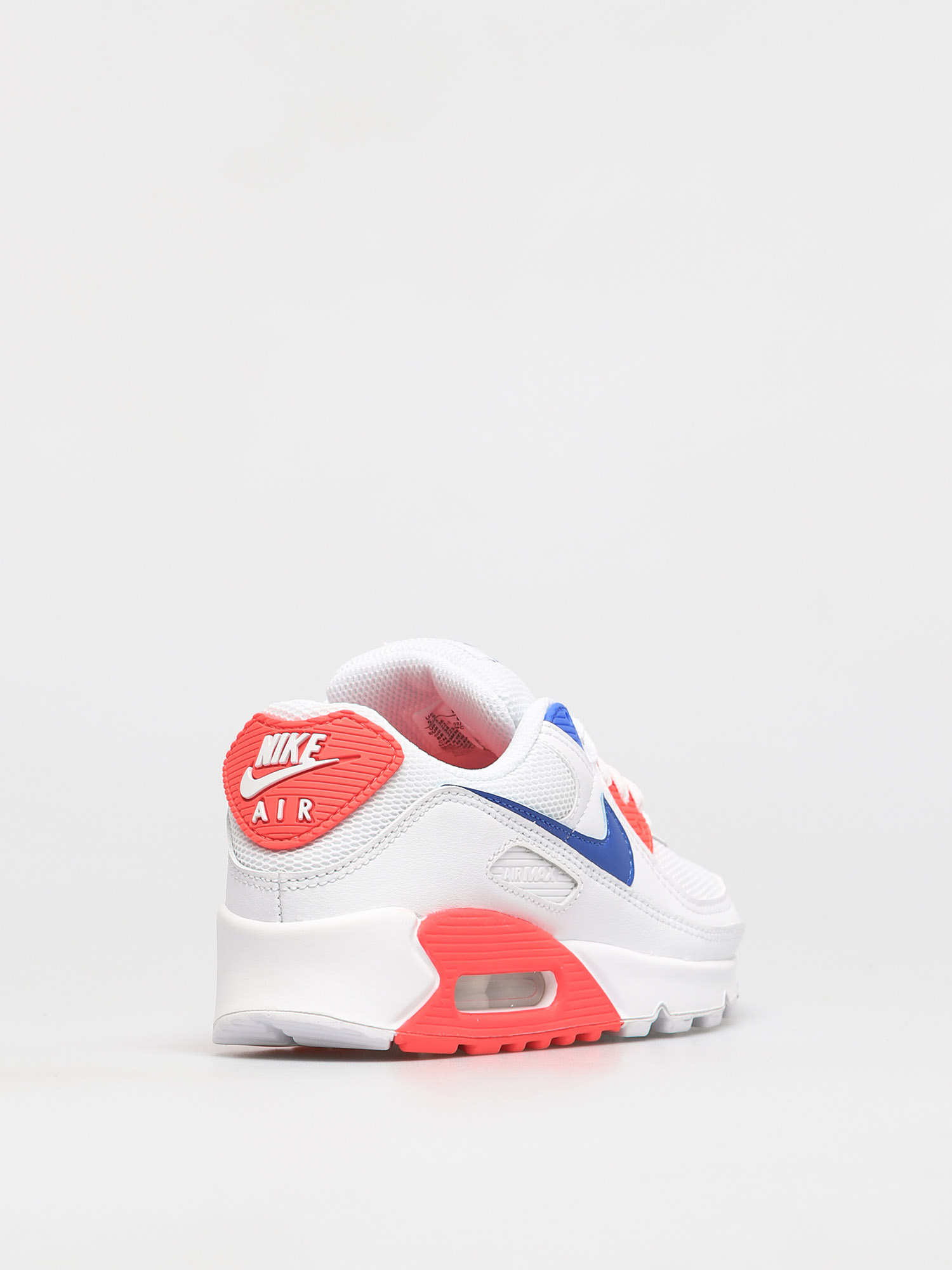 Nike Air Max 90 Shoes Wmn (white/racer blue flash crimson)