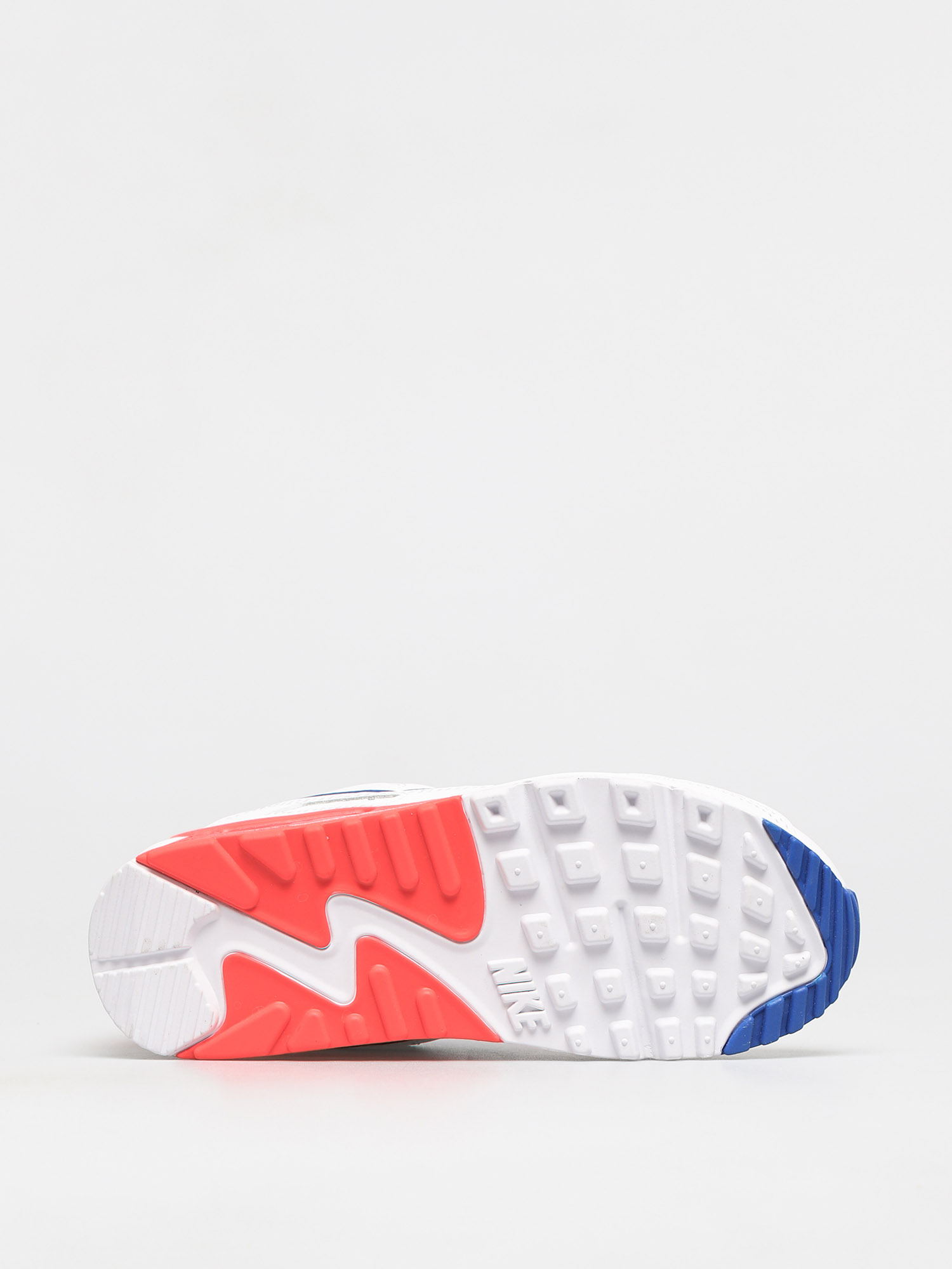 Nike Air Max 90 Shoes Wmn (white/racer blue flash crimson)