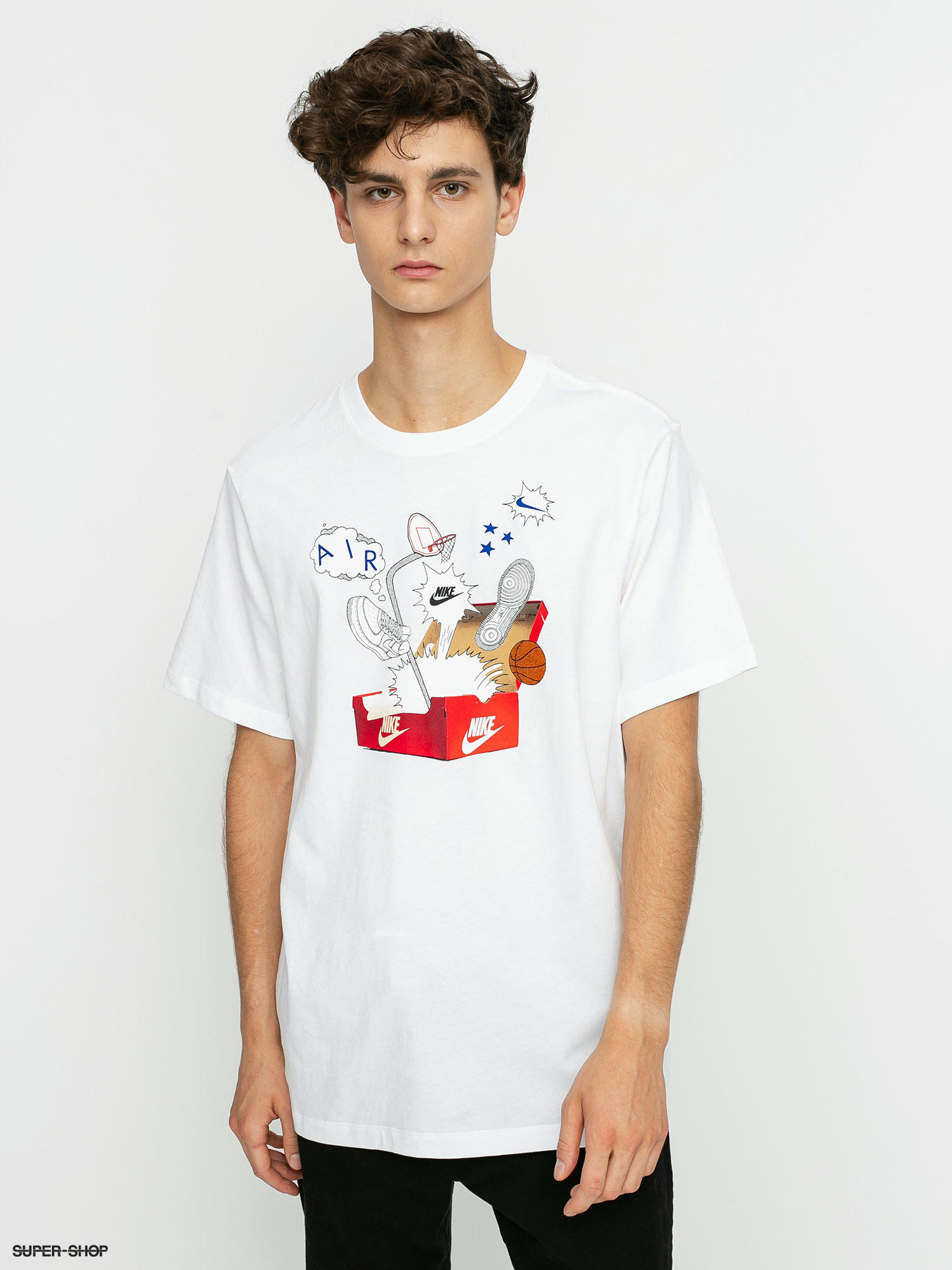 Nike Sportswear Box T shirt white white