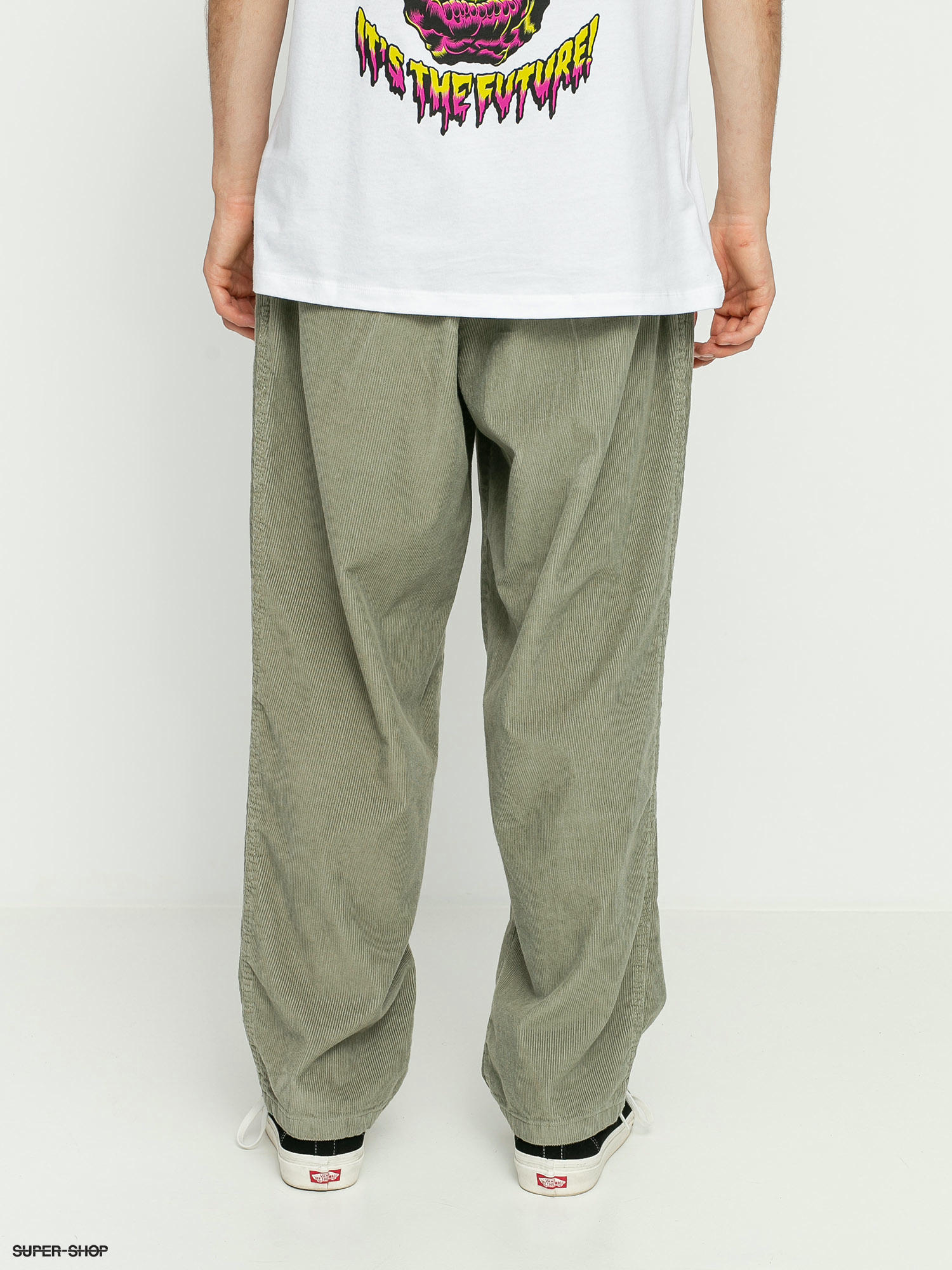 polar cord surf pants smoke