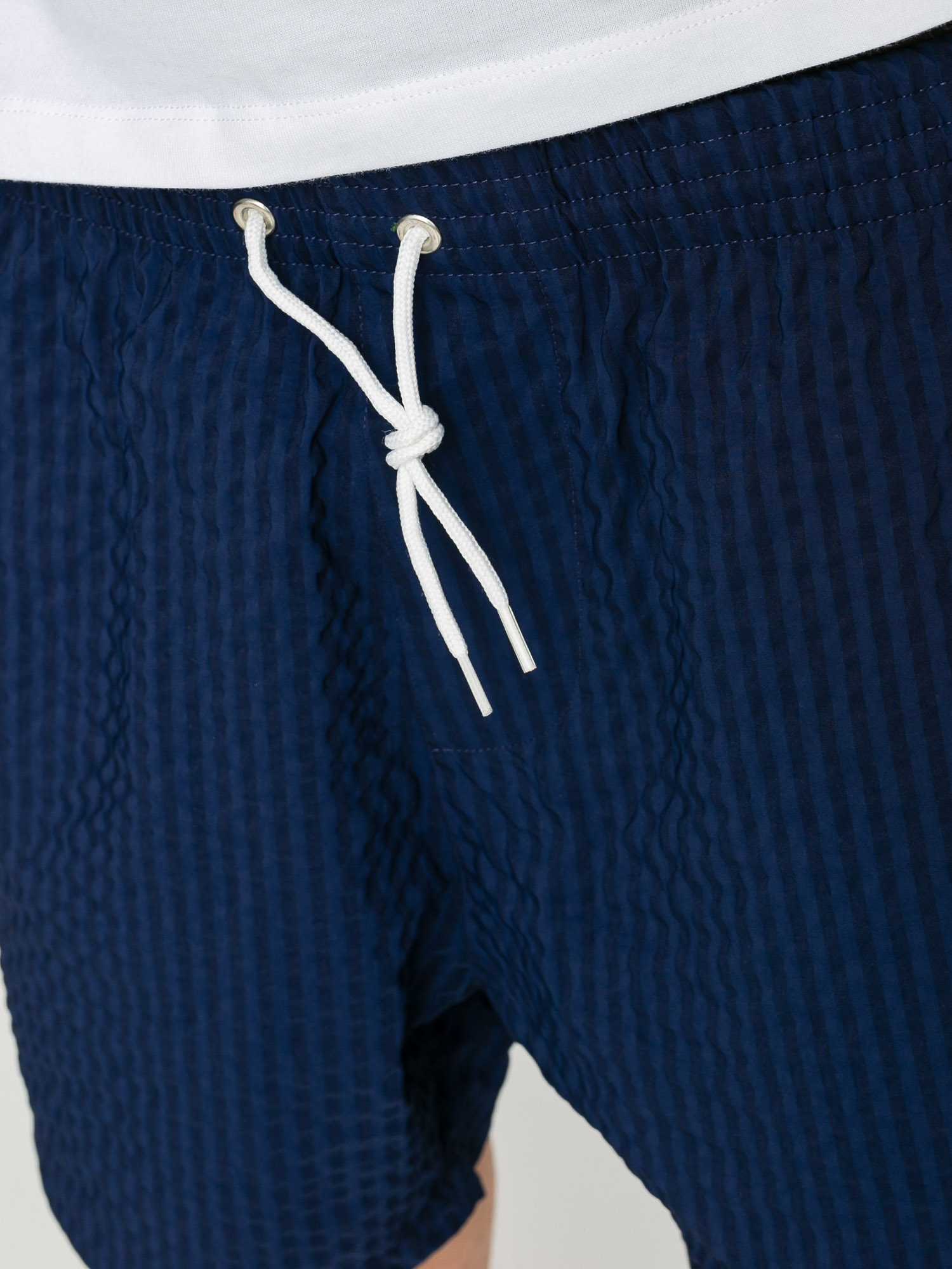 Polar Skate Seersucker Swim Shorts (blue)