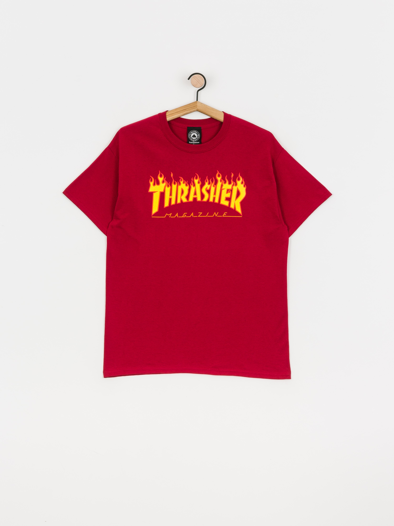 Thrasher Flame T-shirt (cardinal)