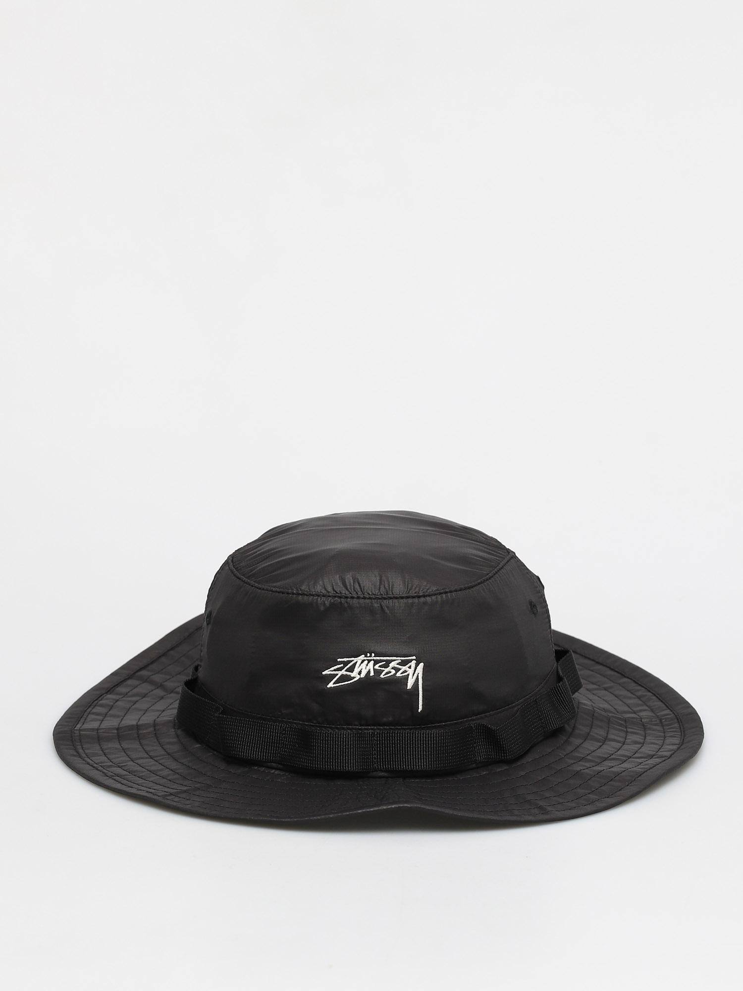 Stussy 2Tone Nylon Boonie Hat (black)