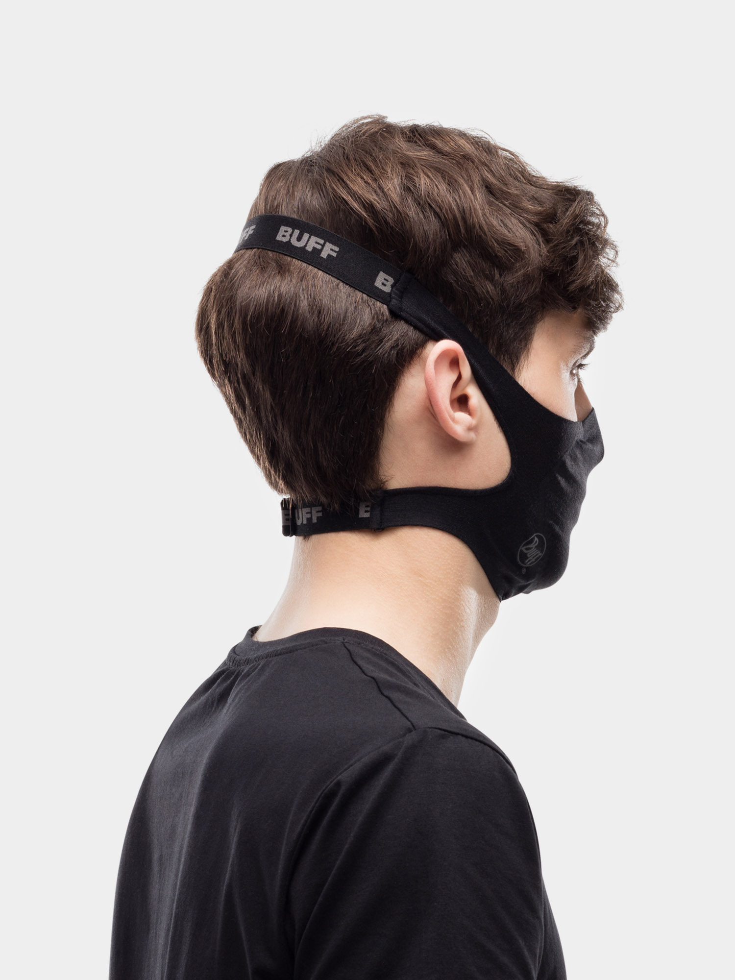 Buff Filter Mas Solid Face Mask (black/black)