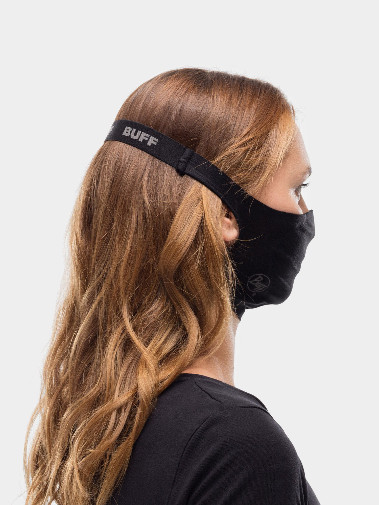 Buff Filter Mas Solid Face Mask (black/black)