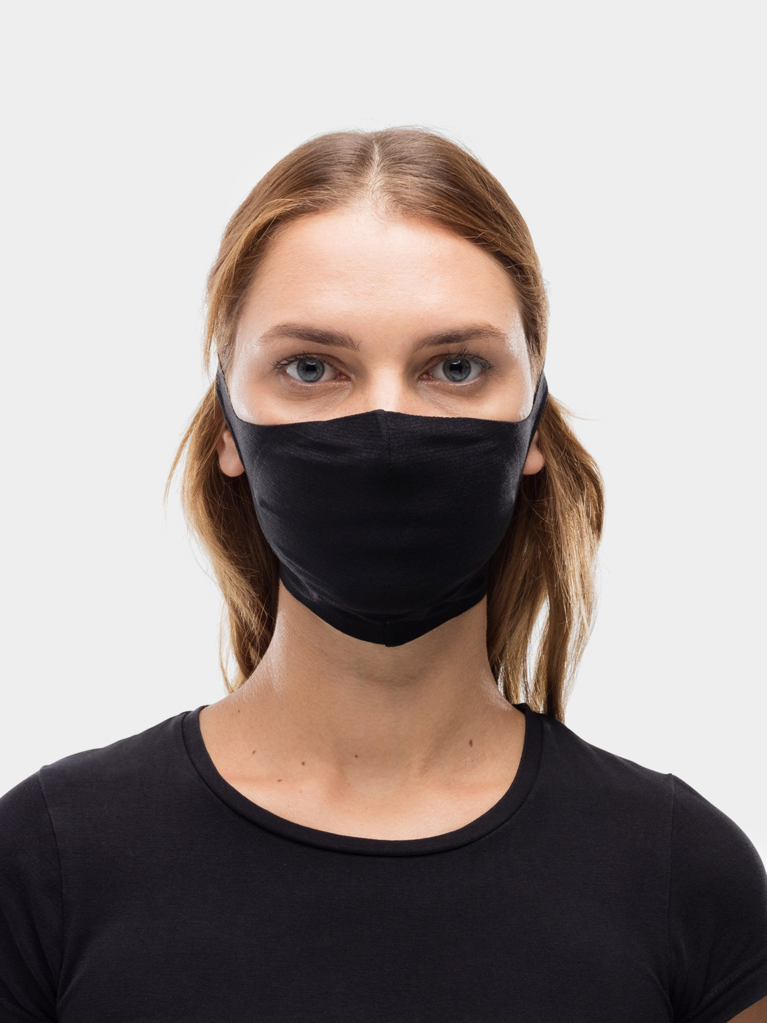 Buff Filter Mas Solid Face Mask (black/black)