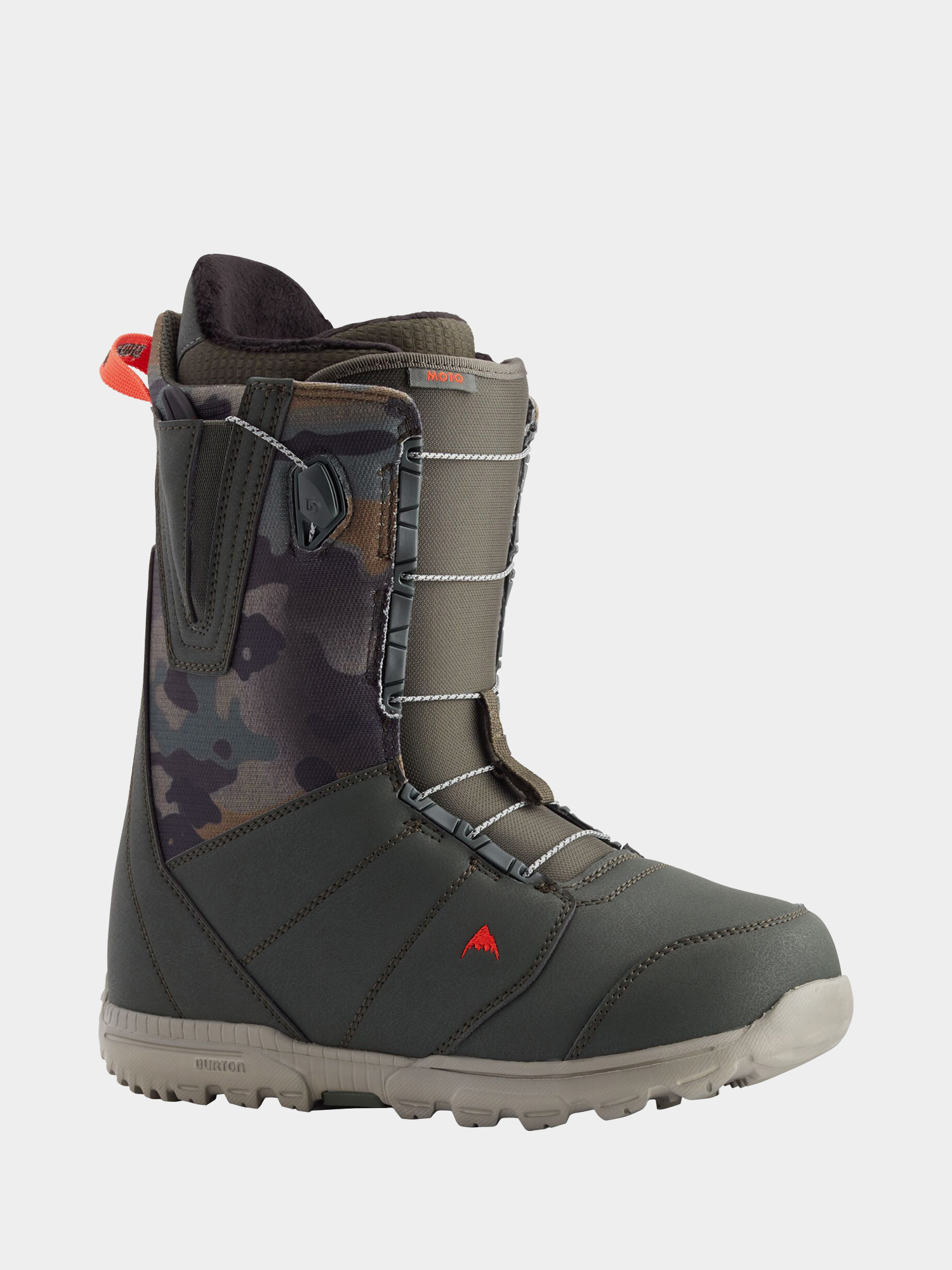 Burton Moto Snowboard boots green (dark green/camo)