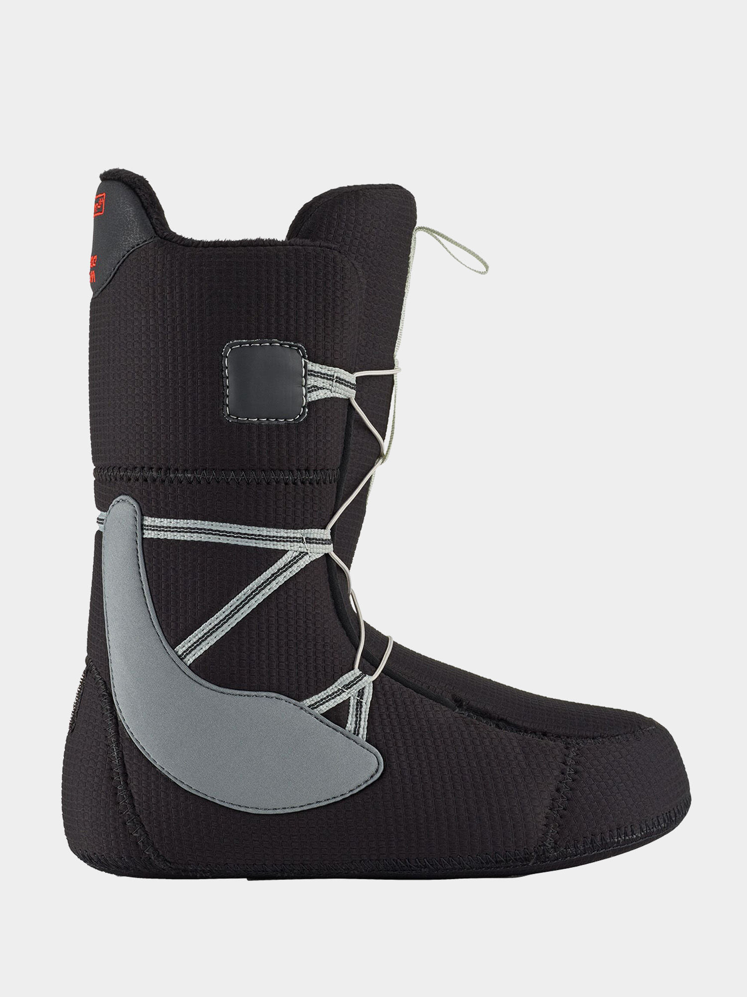 Mens Burton Moto Boa Snowboard boots (gray/red)