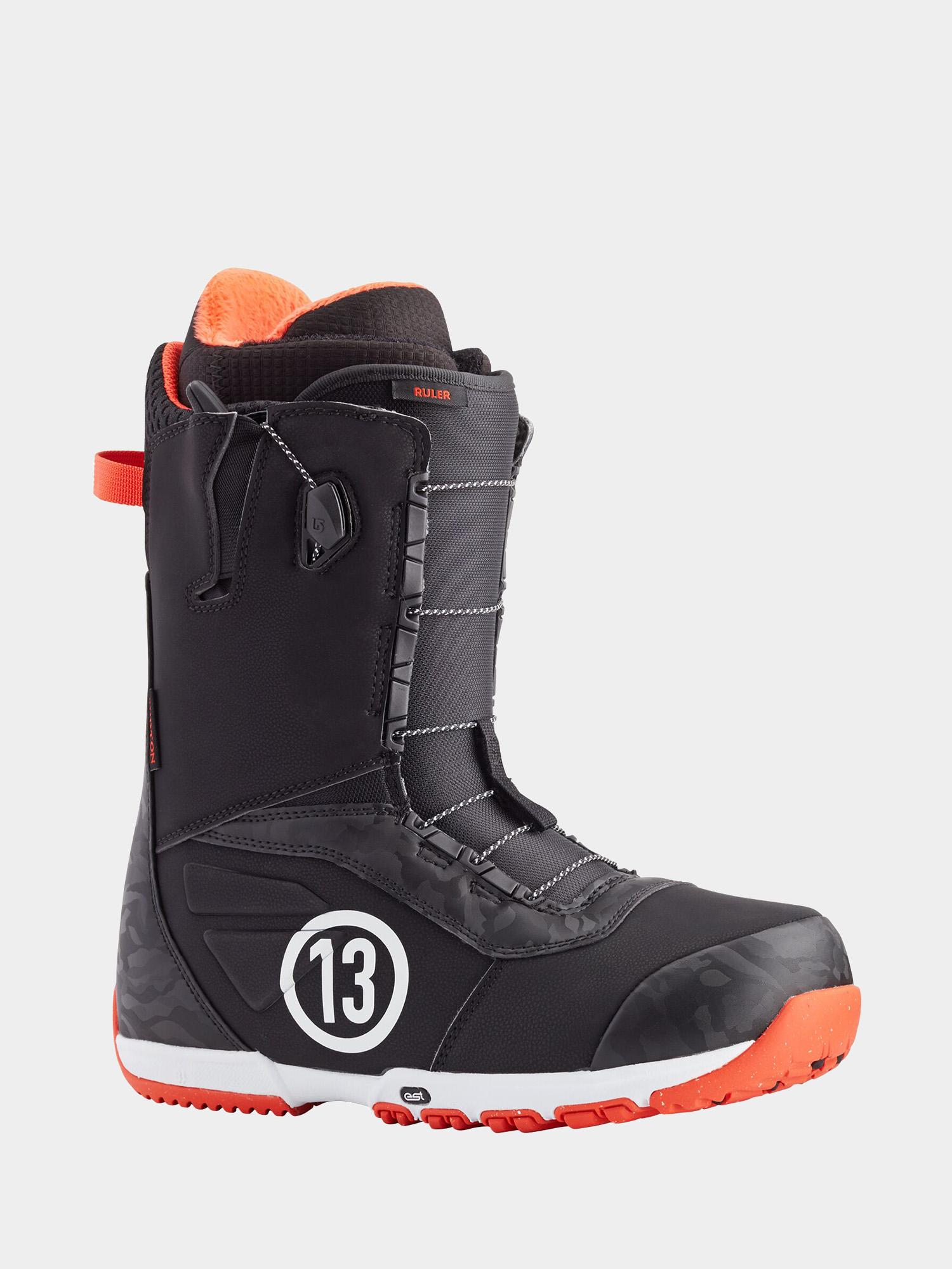 Burton Ruler Snowboard boots - black (black/red)
